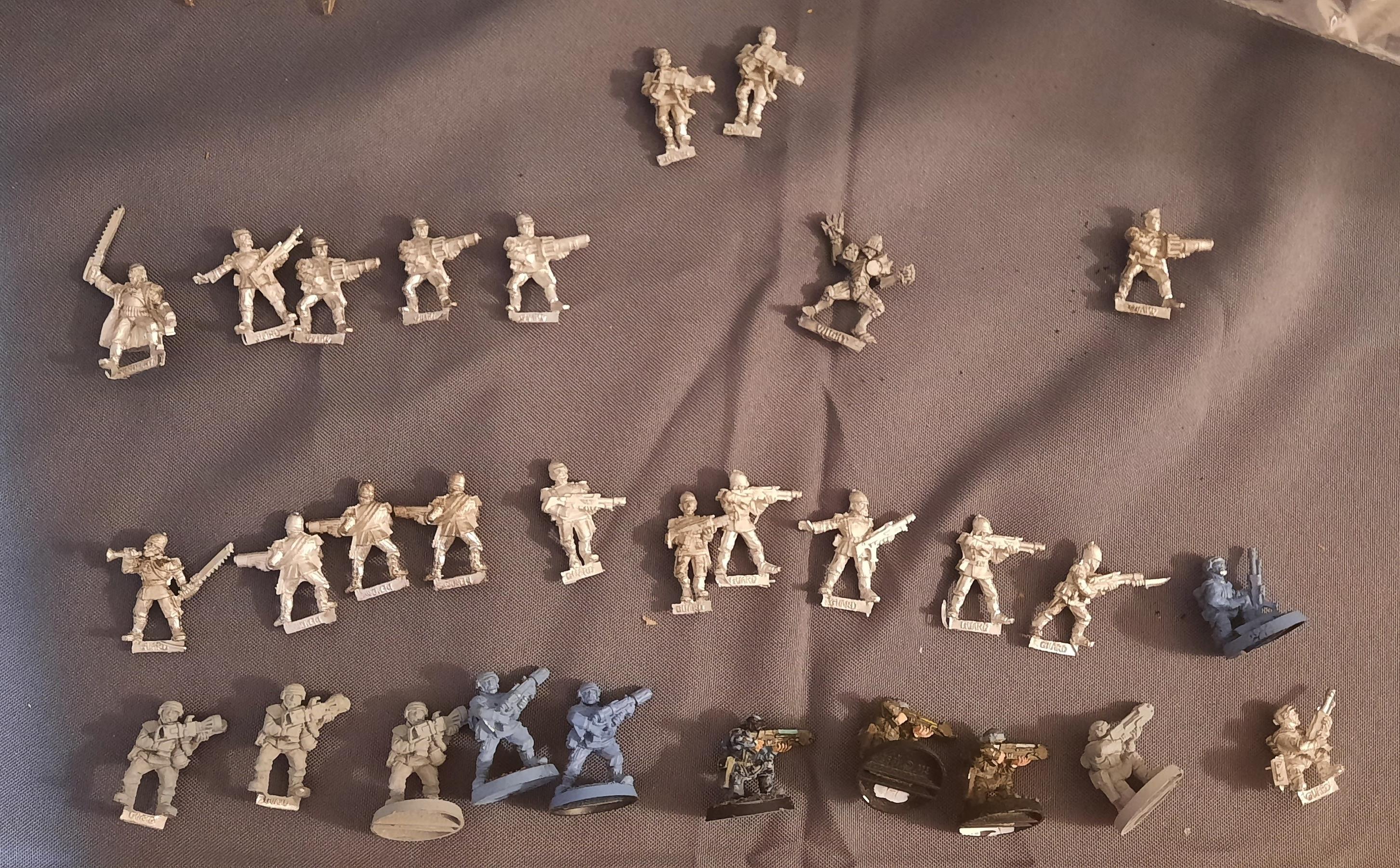 2nd Edition, Cadians, Imperial Guard, Metal, Mordian, Praetorians