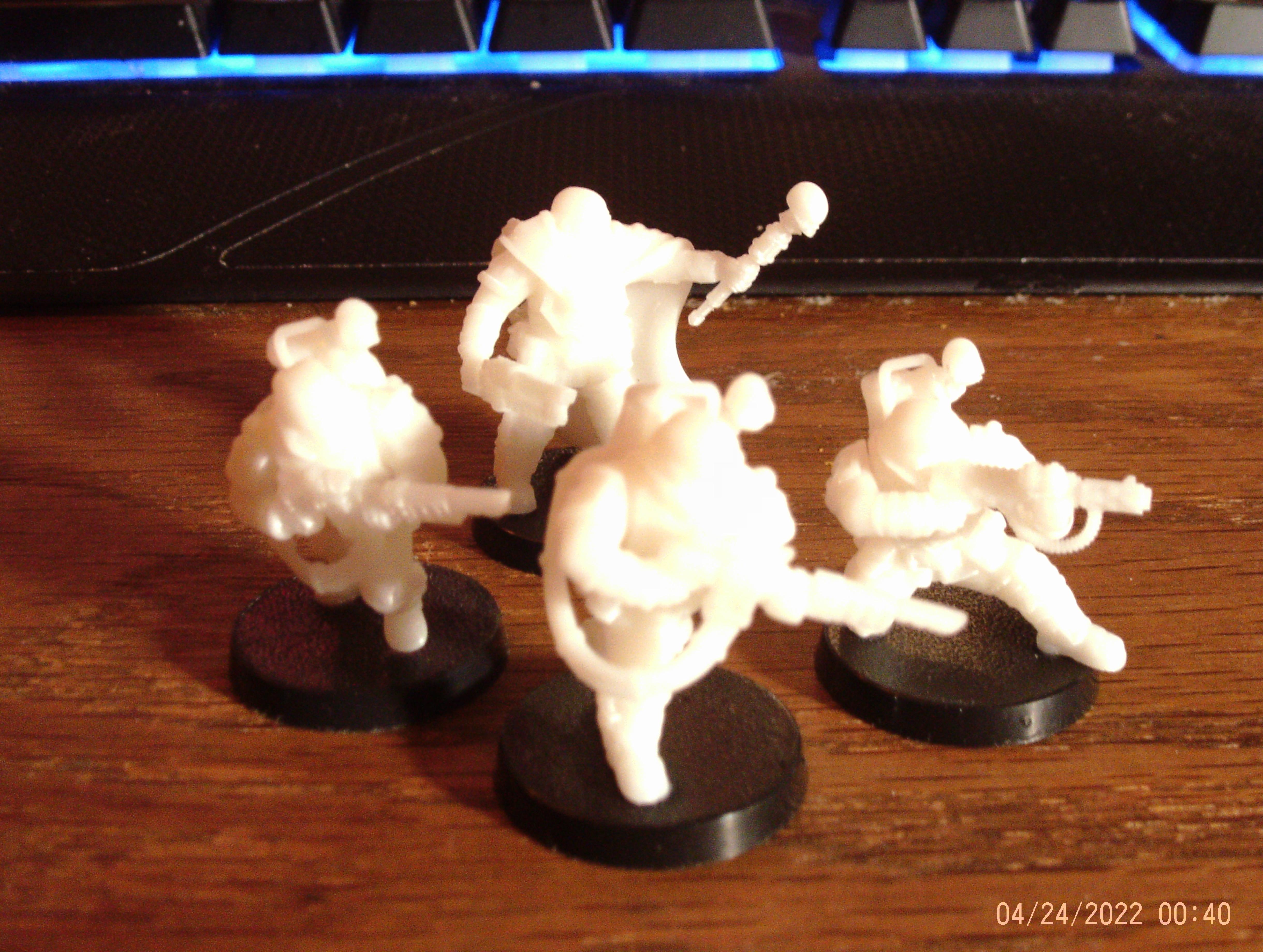 3D Printed Tempestus Models