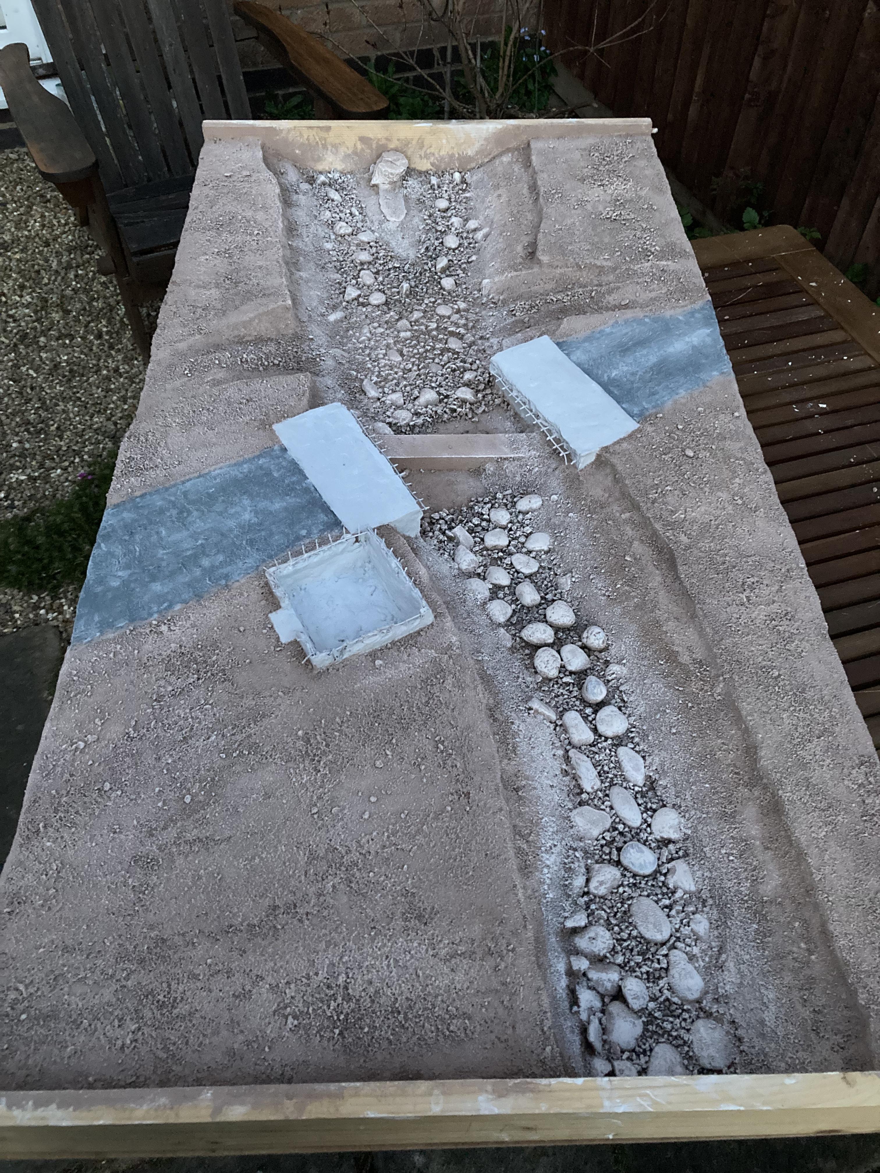 Bridge, Desert, Game Board, Terrain, Wadi