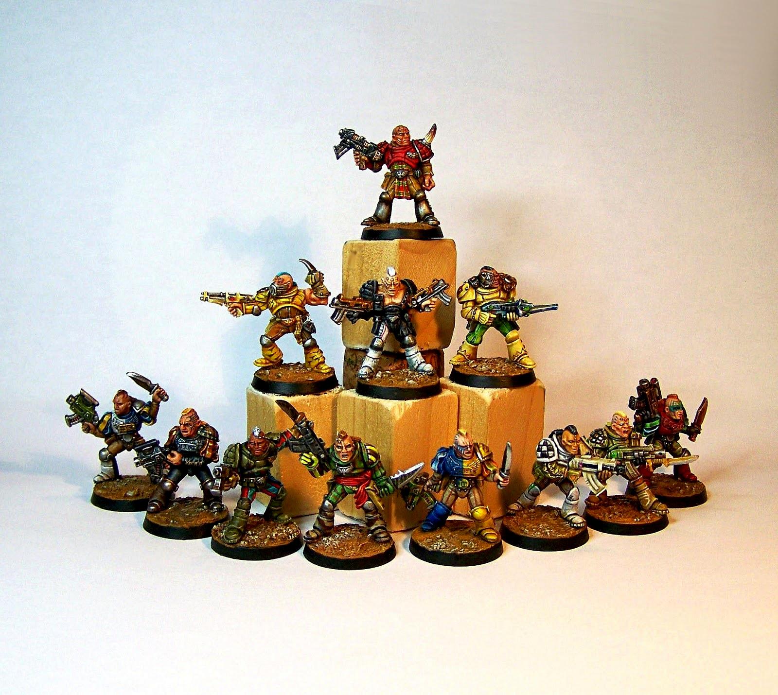 Out Of Production, Rogue Traders, Scouts, Space Marines, W40k