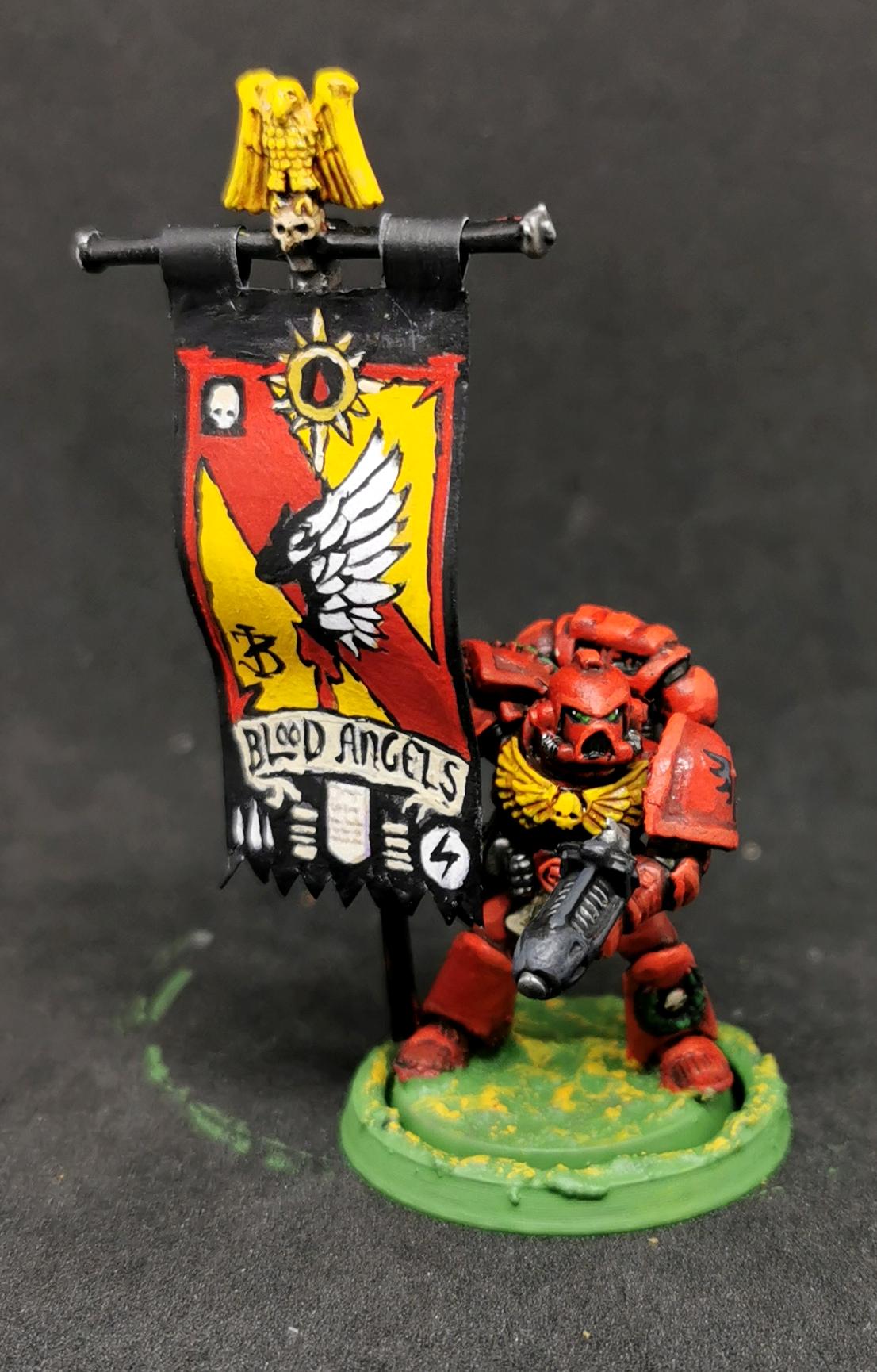 Blood Angels 3rd Company Standard / Ancient 