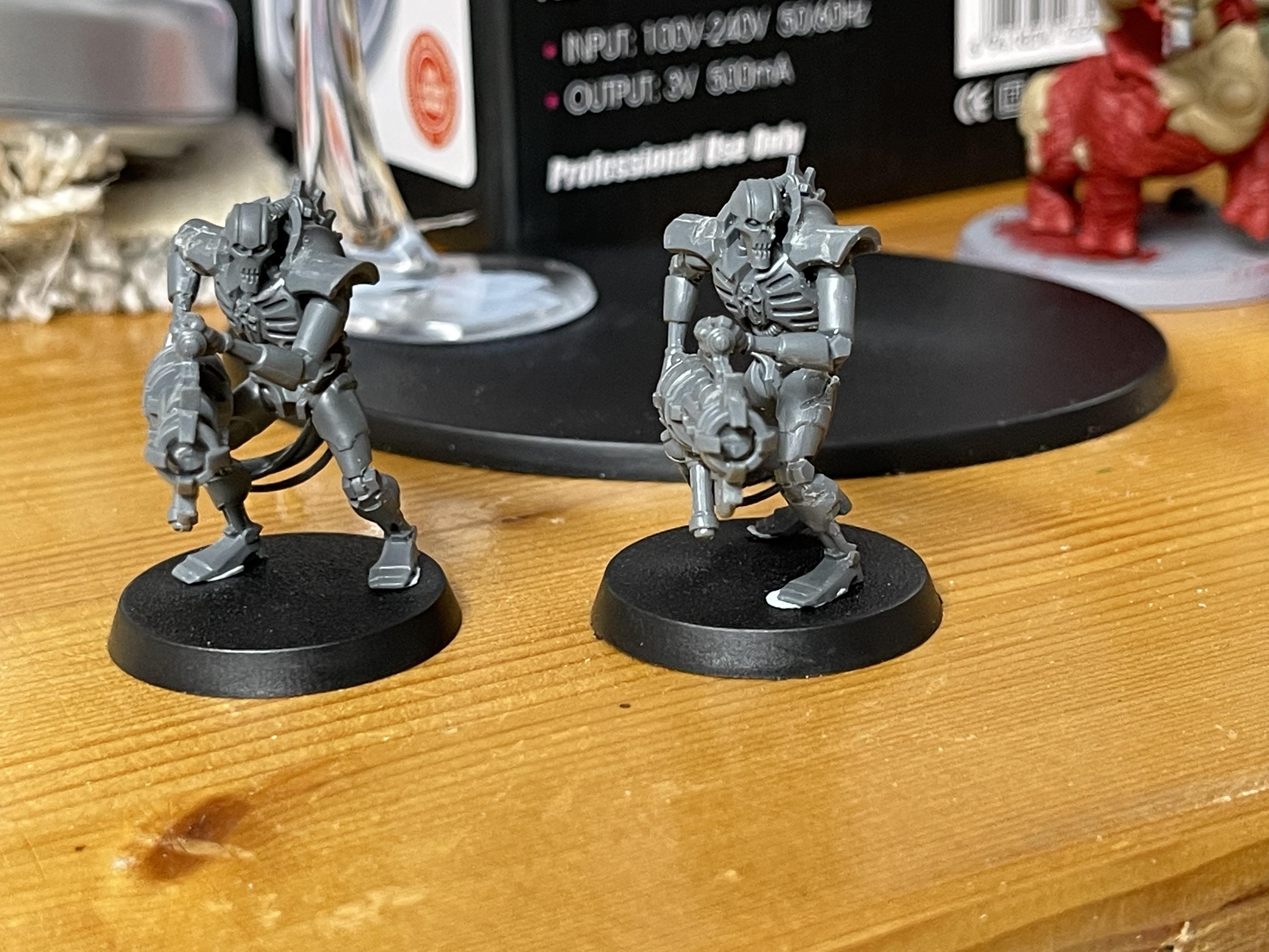 Immortals, Necrons, Warhammer 40,000, Work In Progress
