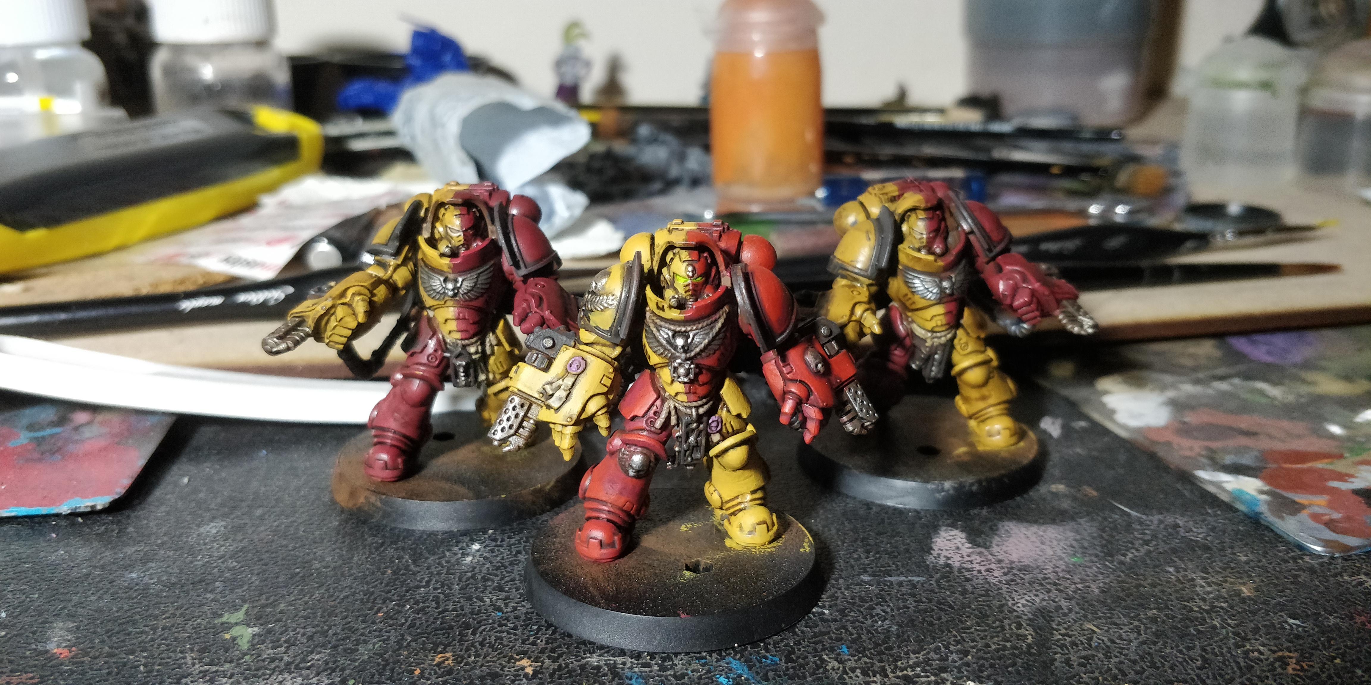Aggressors, Howling Griffons, Primaries, Space Marines