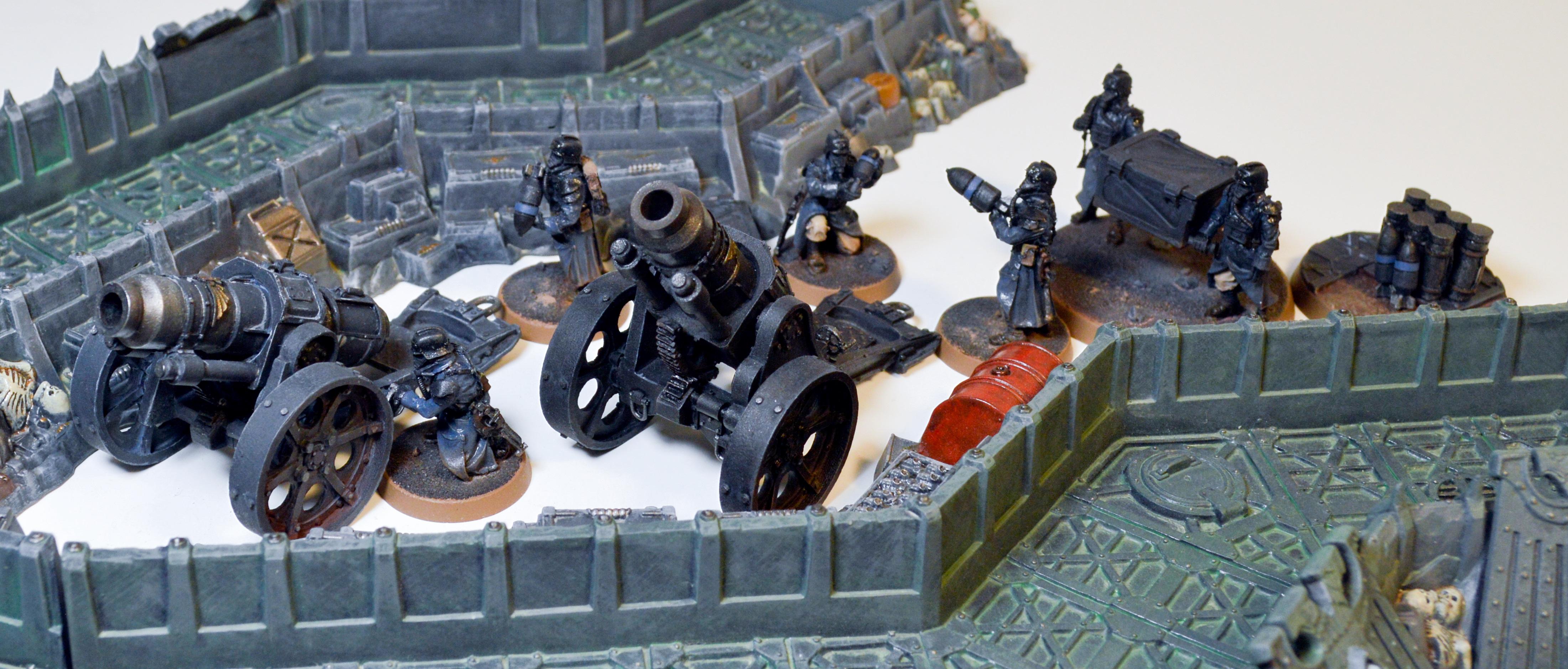 Astra Militarum, Death Korps of Krieg, Heavy Mortar Battery, Imperial Guard