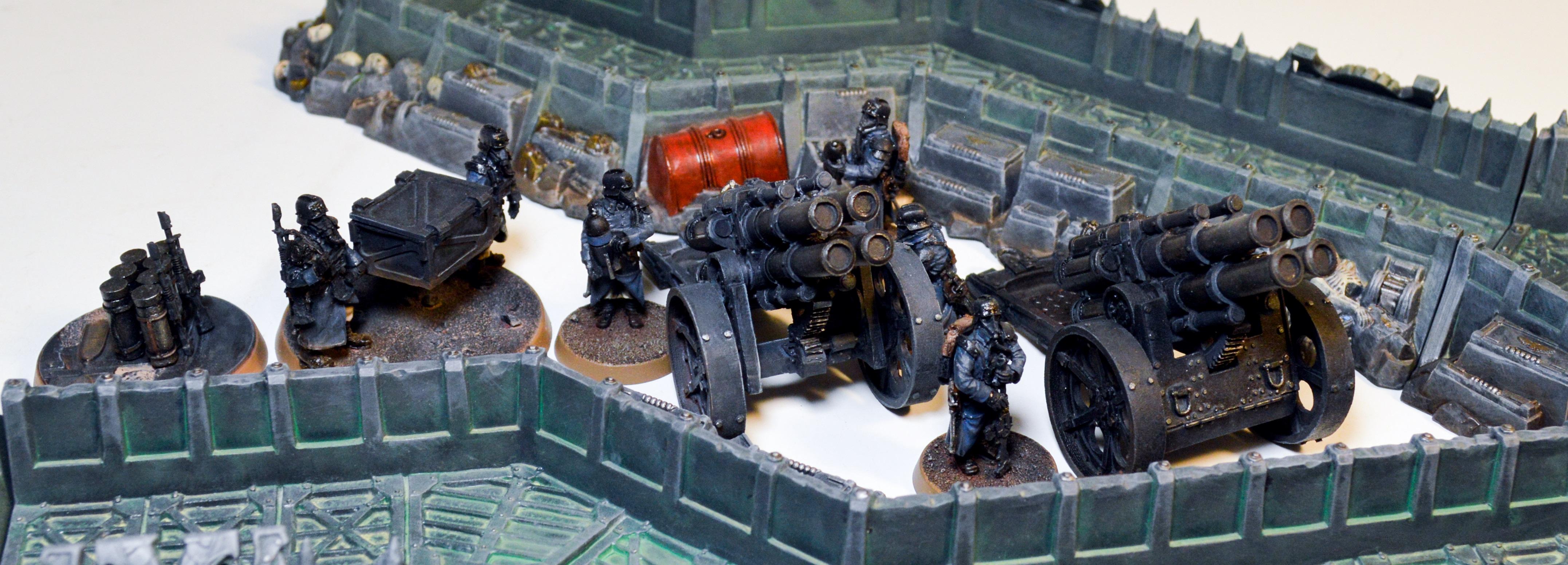 Astra Militarum, Death Korps of Krieg, Heavy Quad Launcher Battery, Imperial Guard