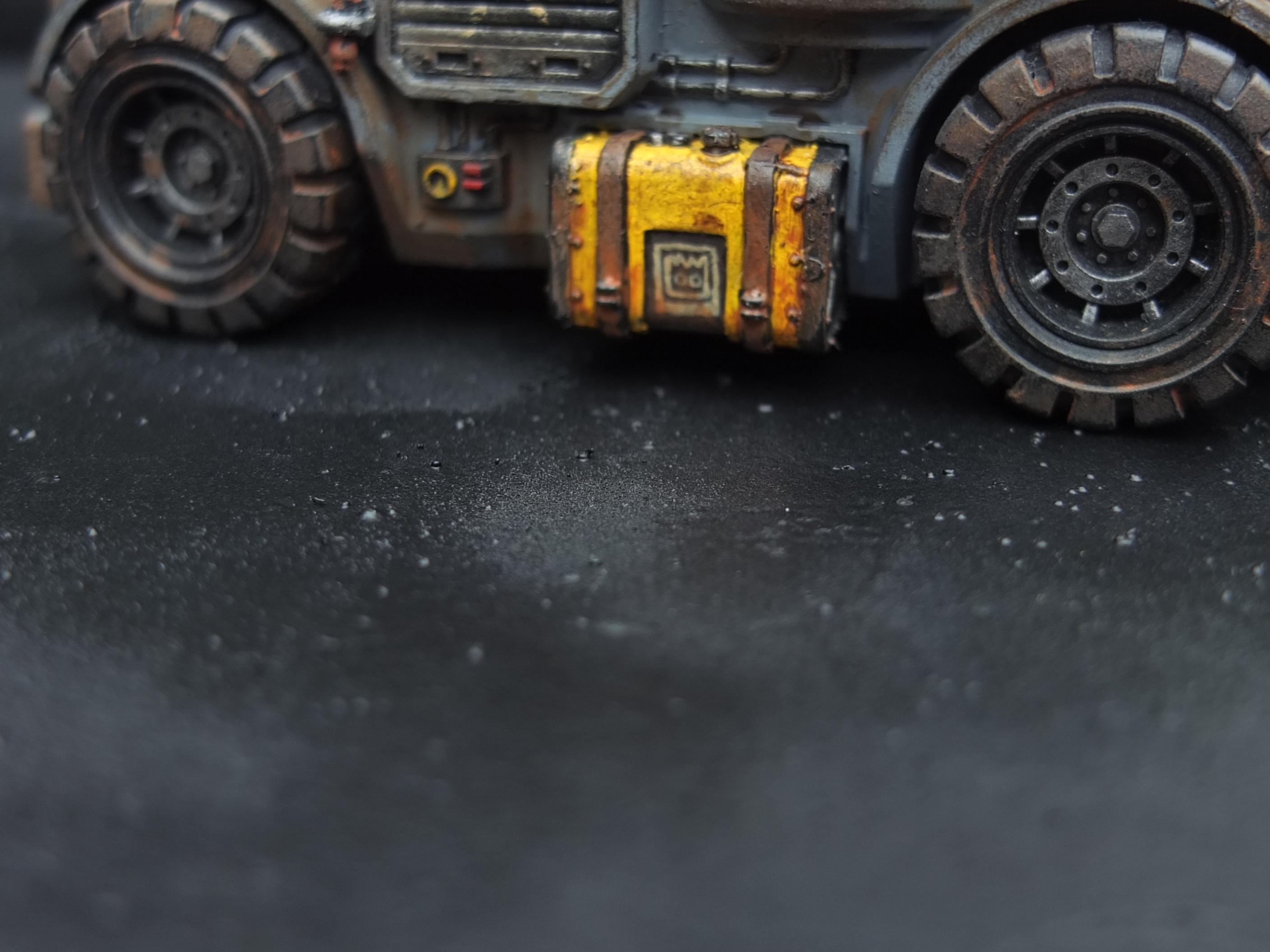 Blood Axe, Conversion, Oldhammer, Orks, Rogue Trader, Trukk