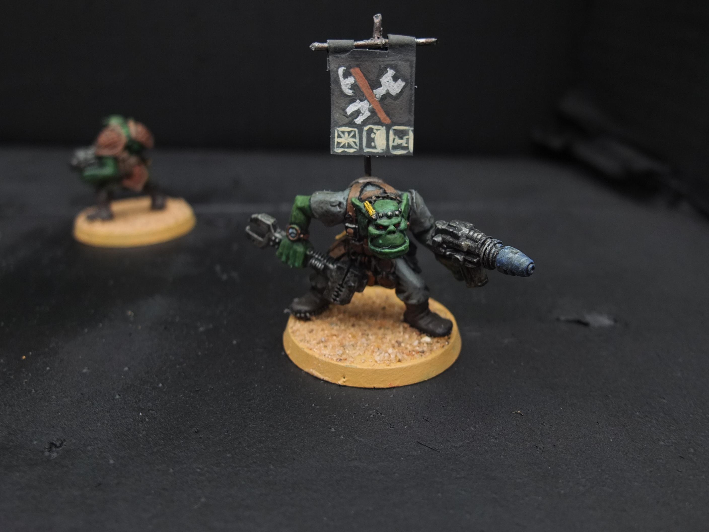 Blood Axe, Conversion, Oldhammer, Orks, Rogue Trader, Trukk
