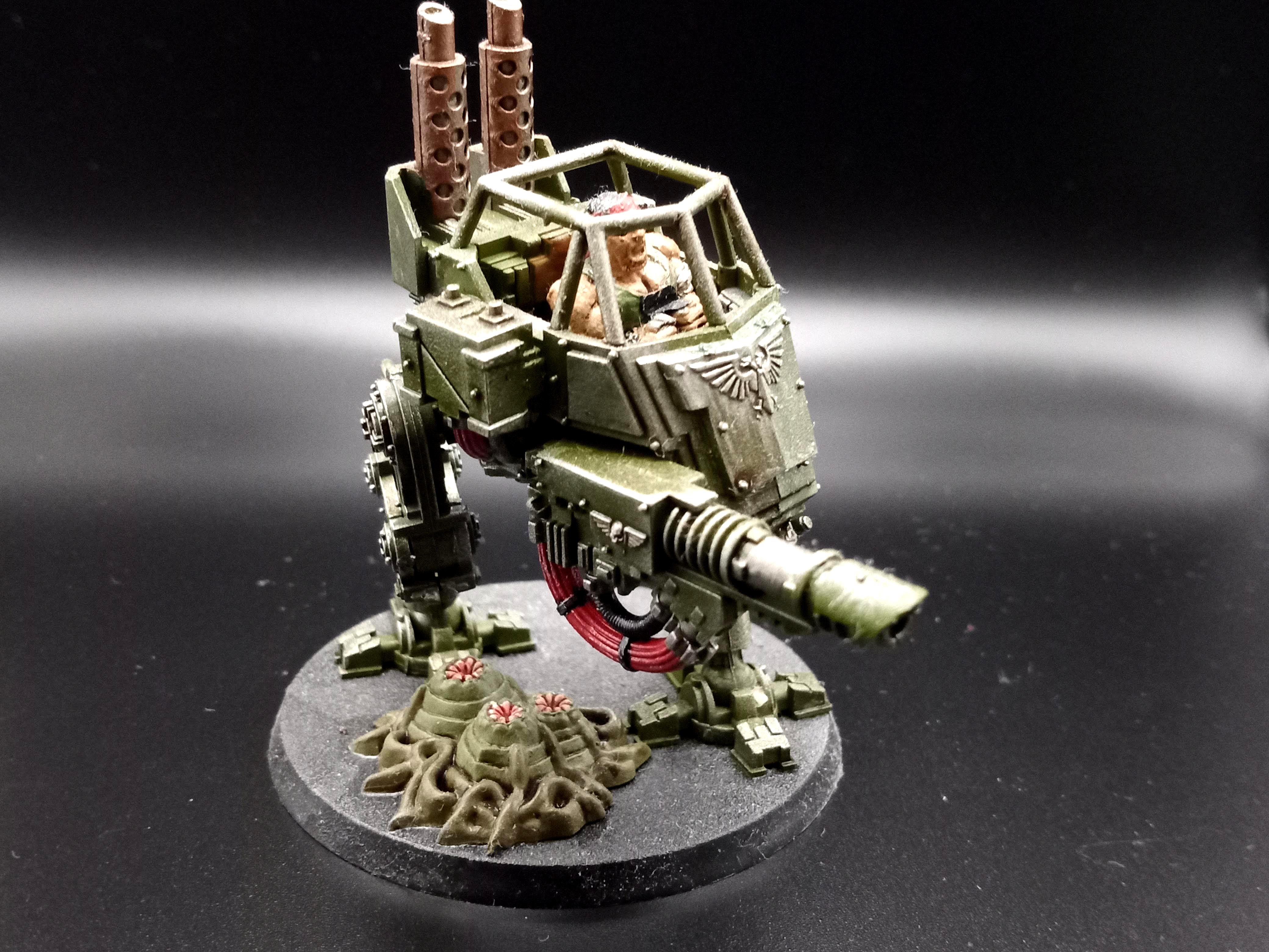 Army, Catachan, Sentinel, Warhammer 40,000 - Lascannon Sentinel A ...