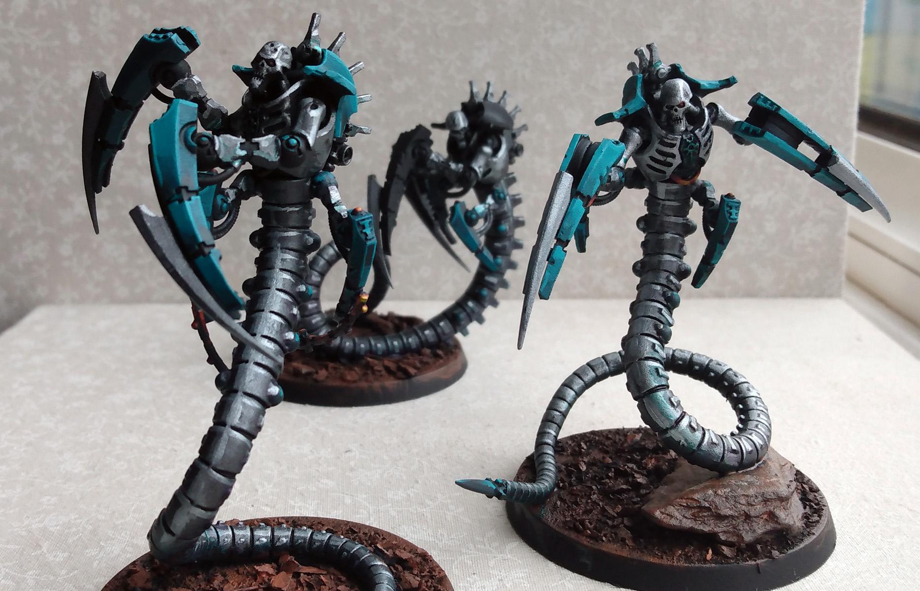 Converted Necron Wraith, Kitbashed Necron Wraith, Necron Conversion, Necron Wraith, Necron Wraith Conversion, Necrons