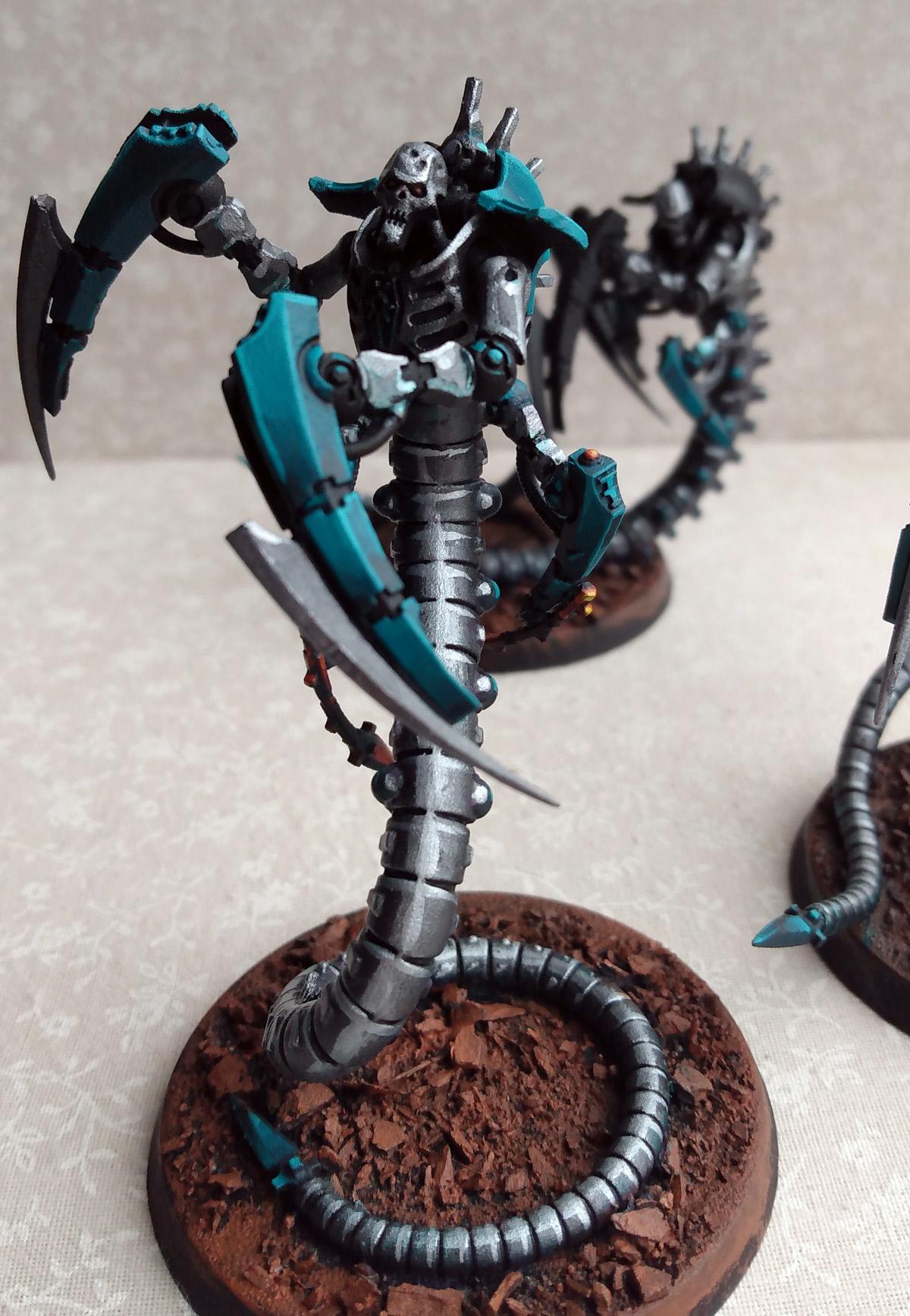 Converted Necron Wraith, Kitbashed Necron Wraith, Necron Conversion, Necron Wraith, Necron Wraith Conversion, Necrons