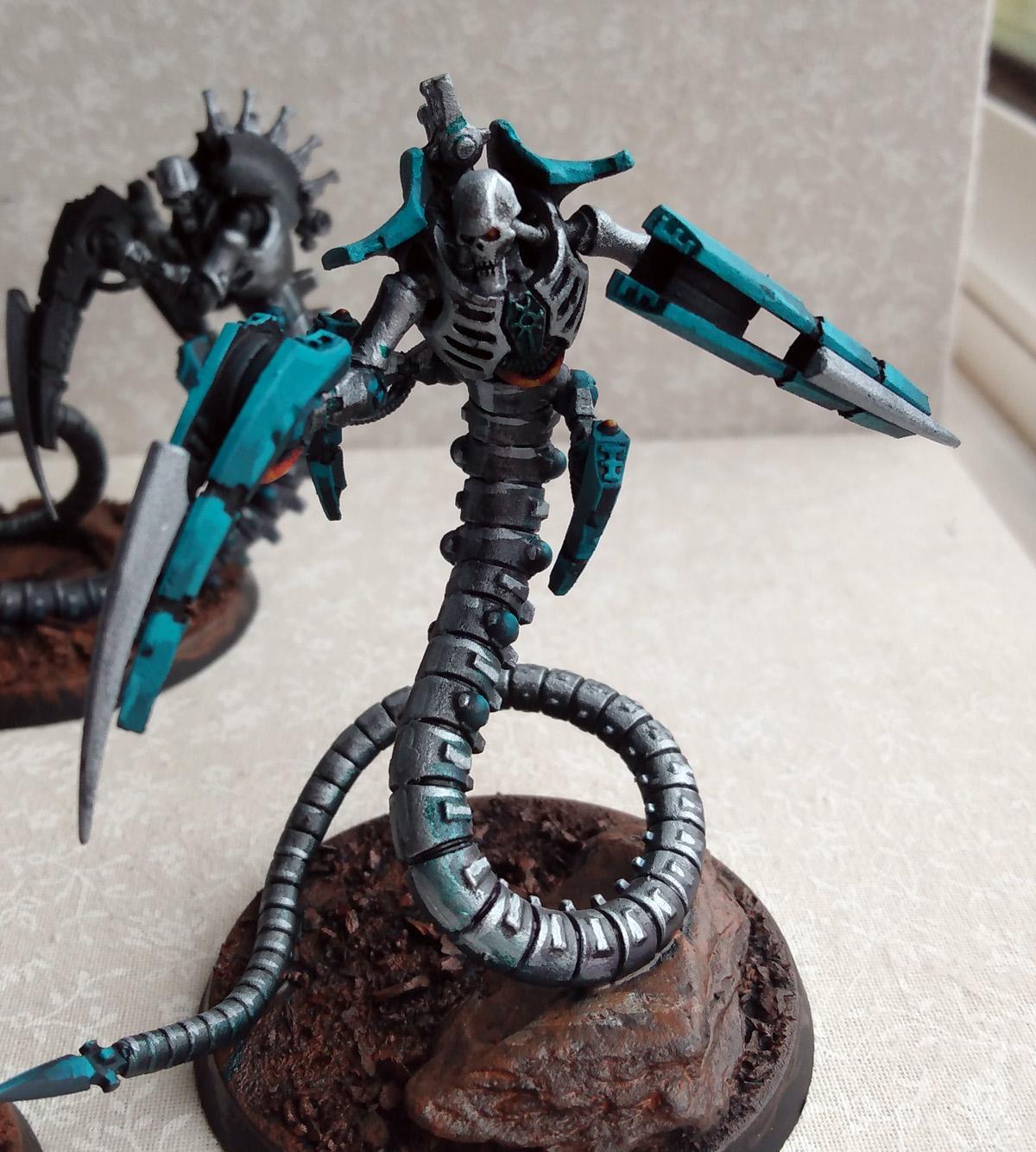 Converted Necron Wraith, Kitbashed Necron Wraith, Necron Conversion, Necron Wraith, Necron Wraith Conversion, Necrons