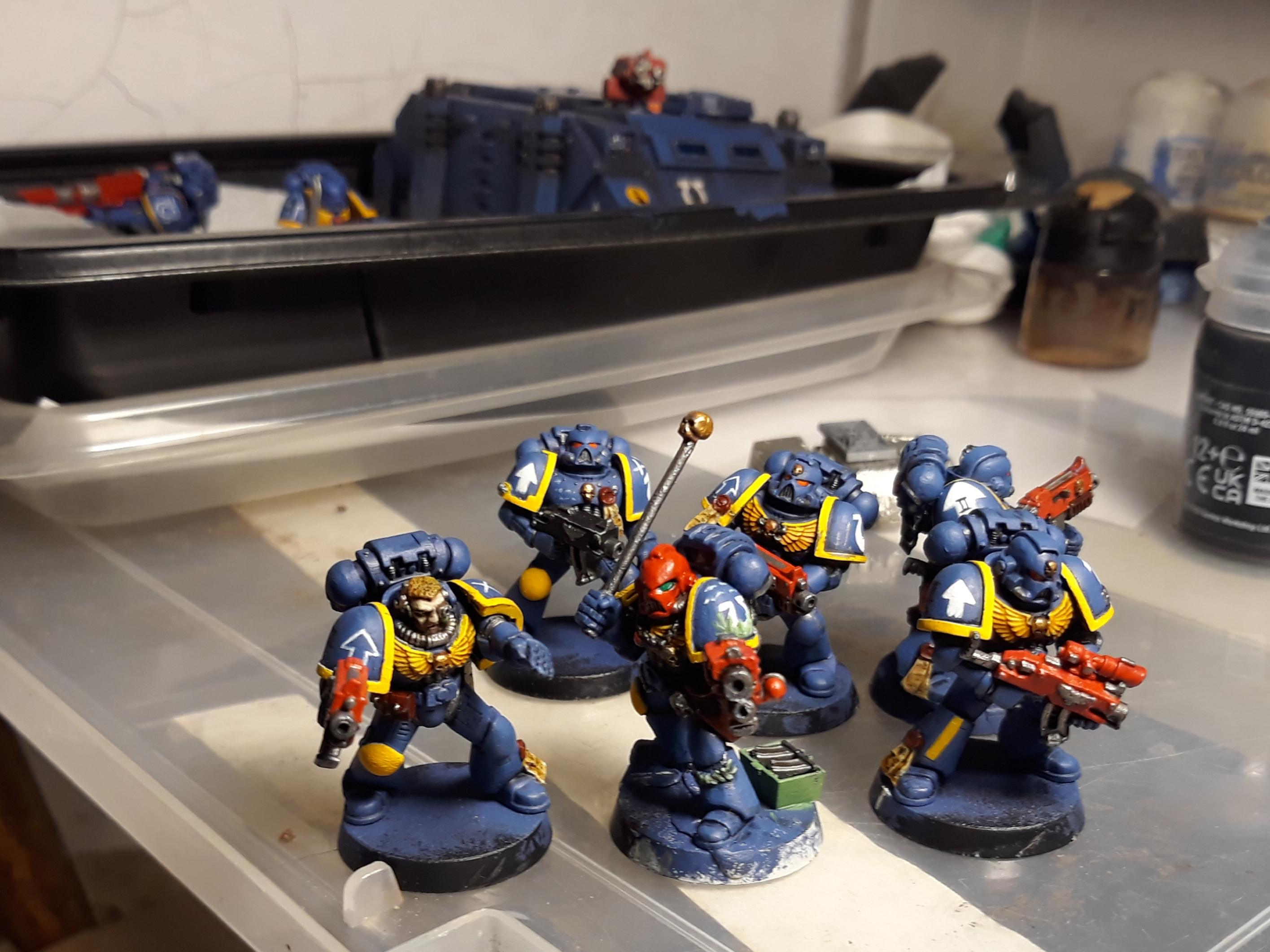 Pre chipping, mud & basing 