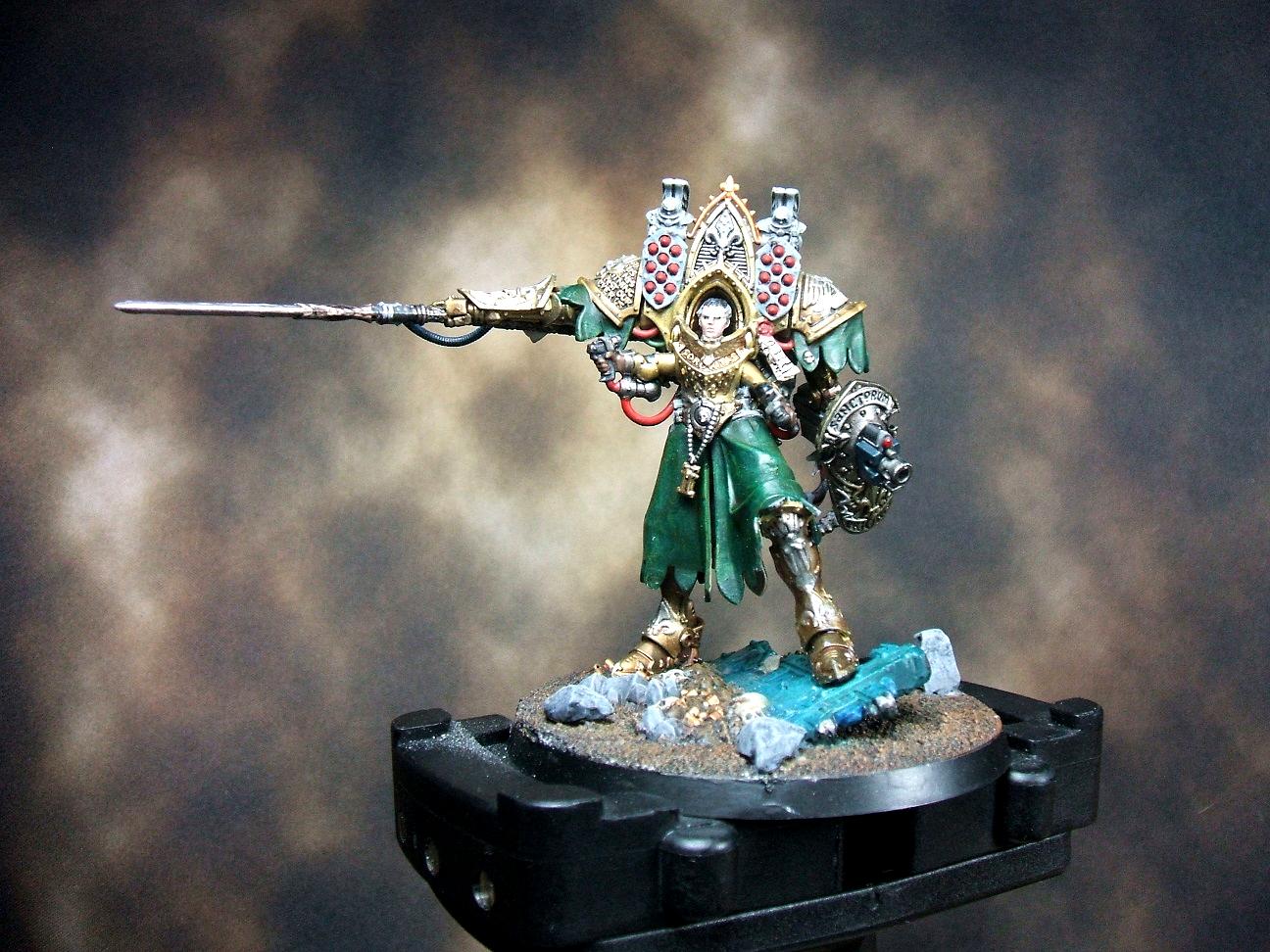 Abbess Sanctorum Of The Adepta Sororitas, Morvenn Vahl, Sisters Of Battle, Sororitas