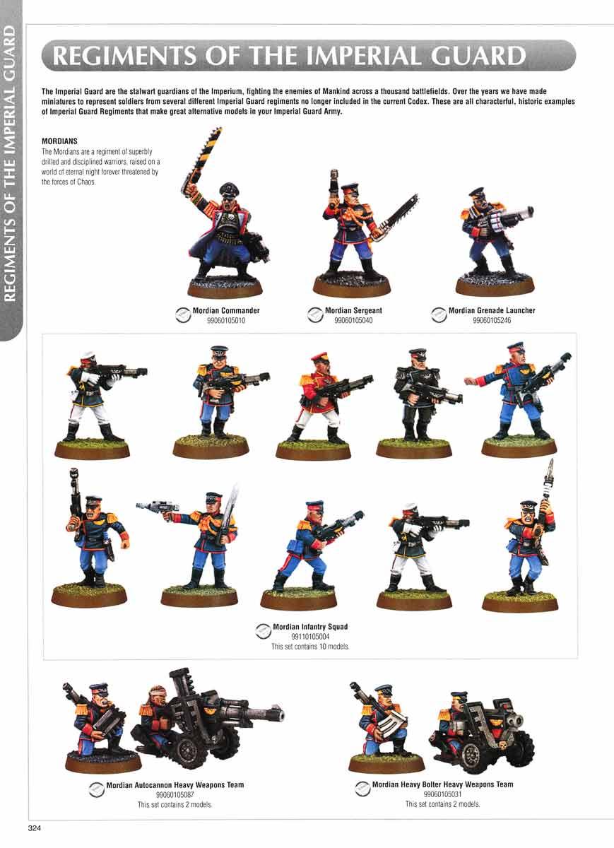 2nd Edition, Catalogue, Imperial Guard, Mordian, Warhammer 40,000
