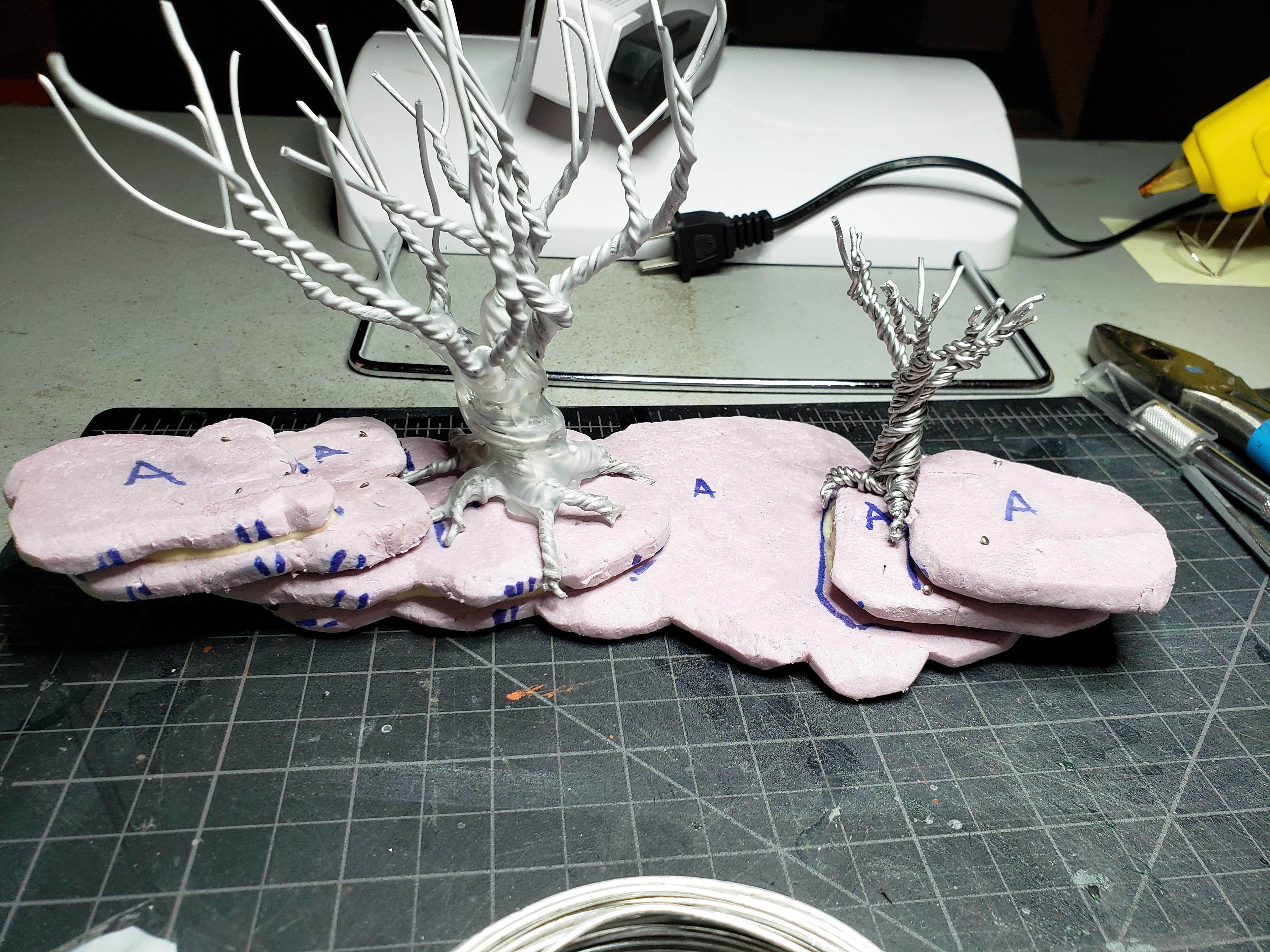 Two twist trees