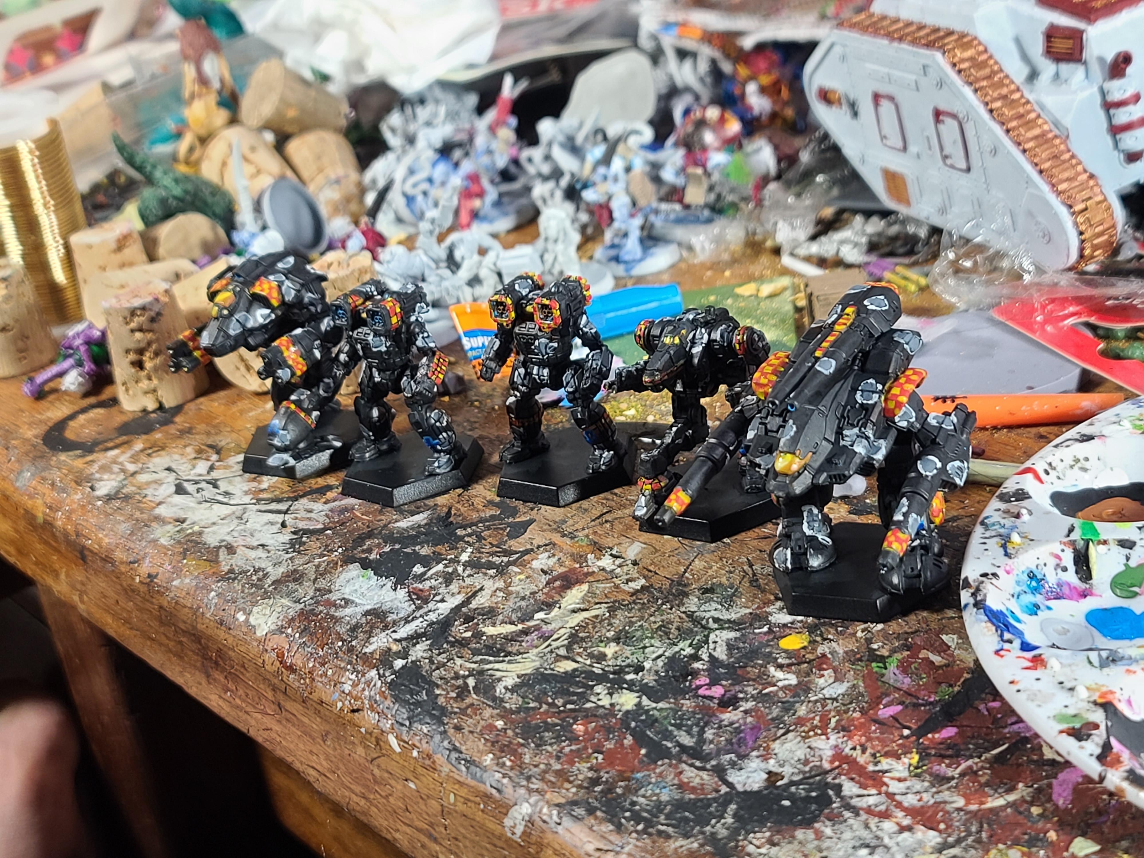 Battletech, Catalyst Game Labs, Clans, Mech, Omega Galaxy, Smoke Jaguar