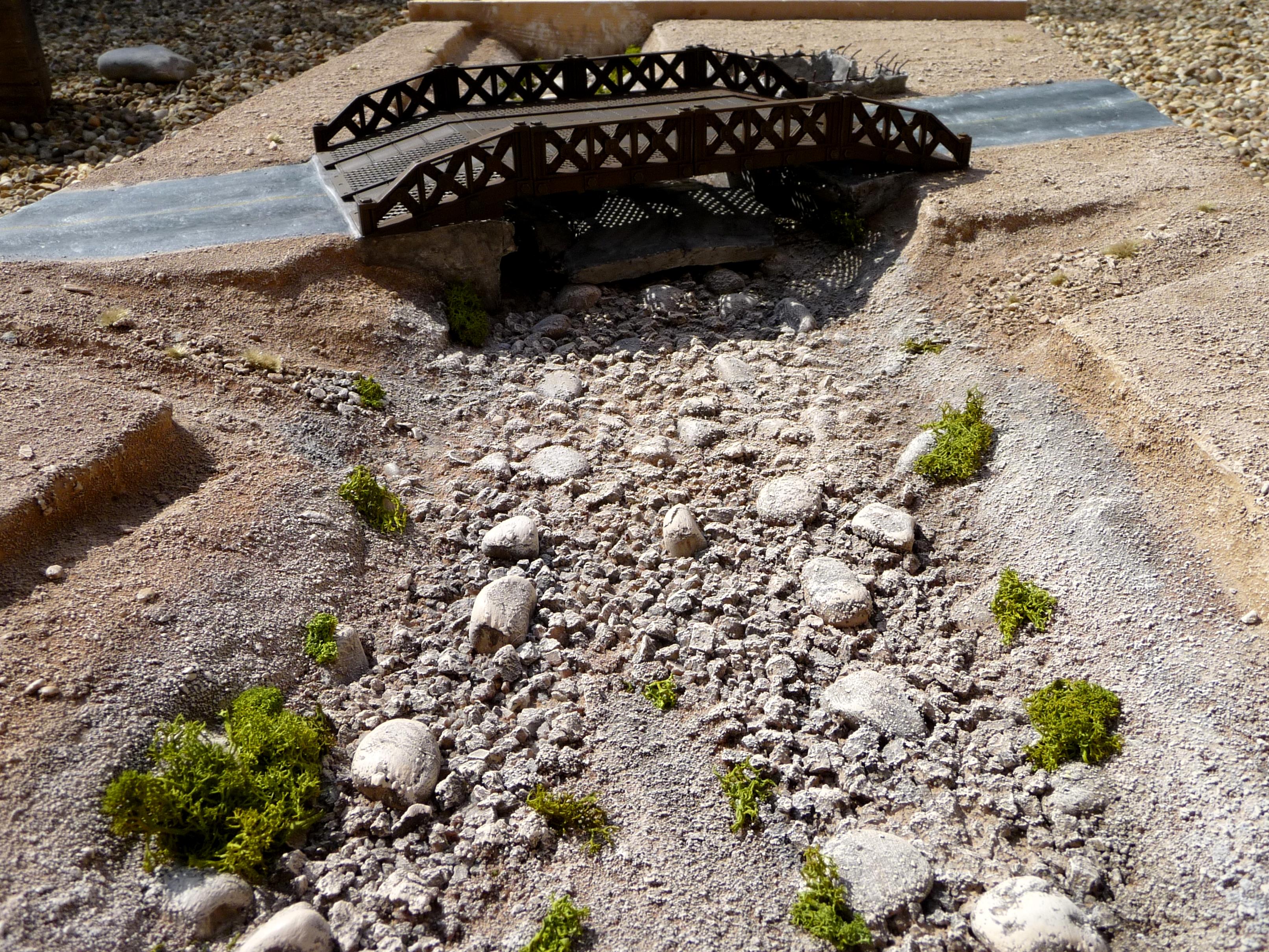 Bridge, Desert, Game Board, Terrain, Wadi