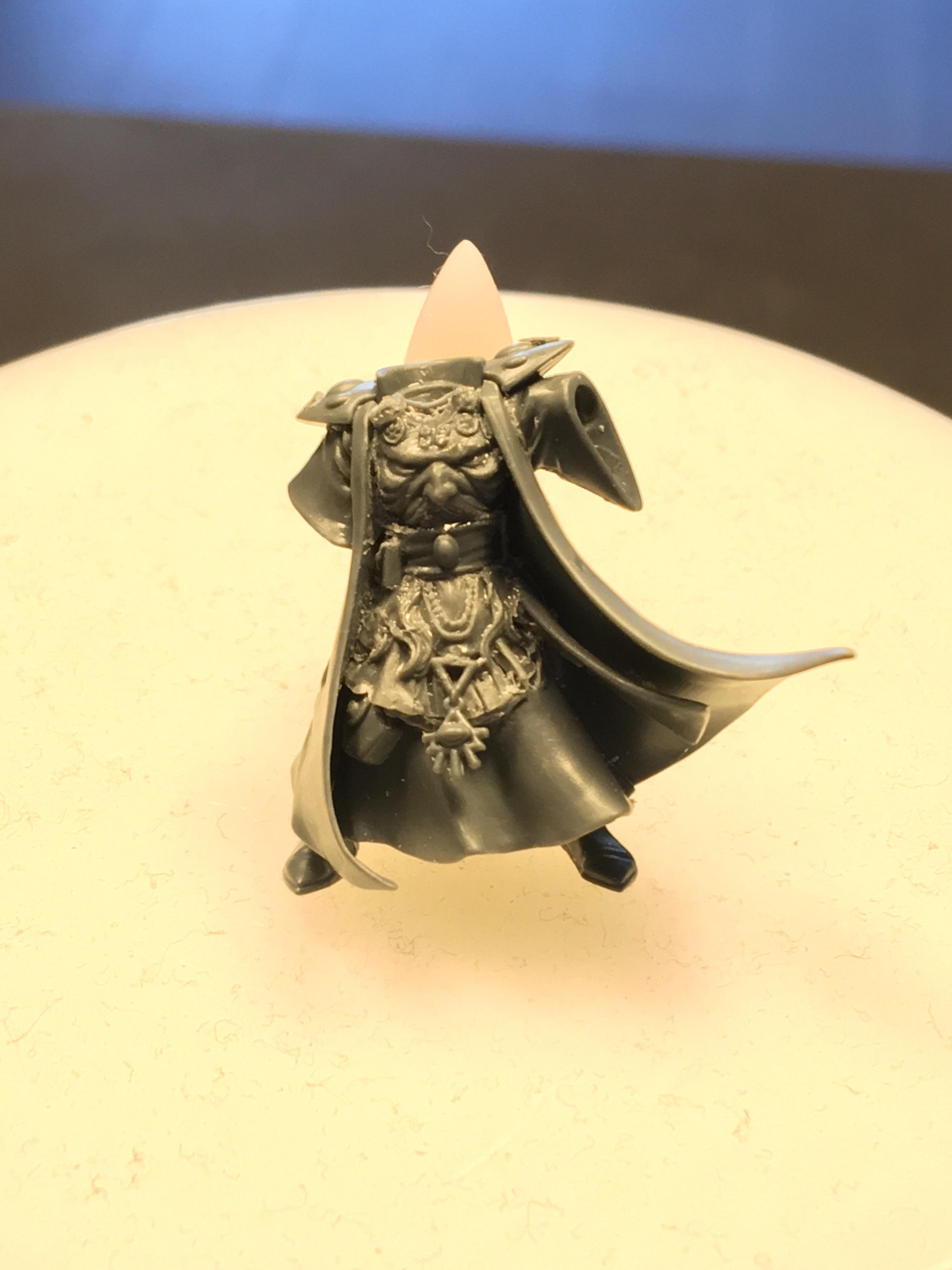 Aeldari, Conversion, Eldar, Farseer, Kingdom Death, Kingdom Death: Monster, Screaming God Armor, Space Elves, Warhammer 40,000, Warhammer Fantasy