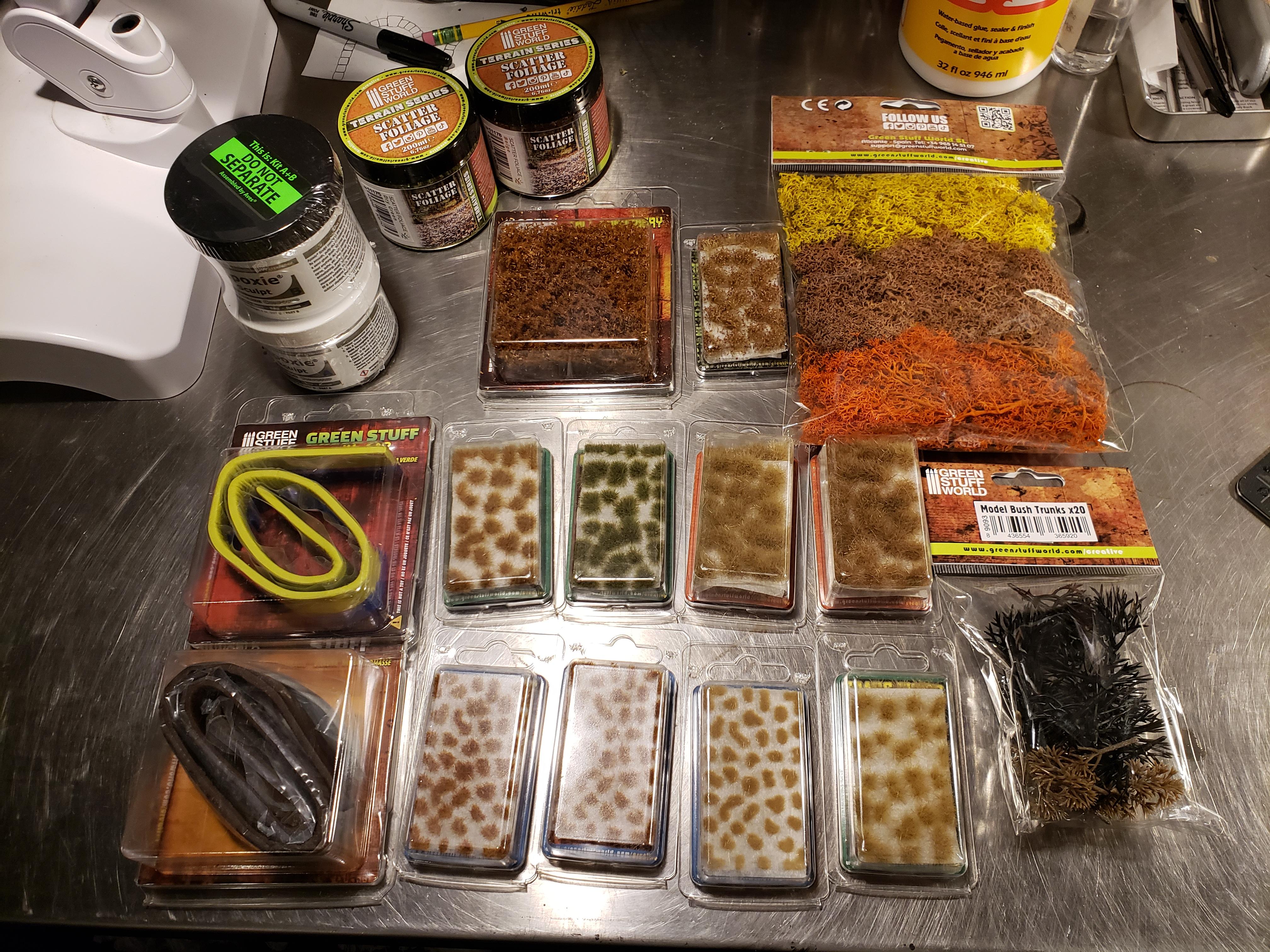 A big order from Green Stuff World