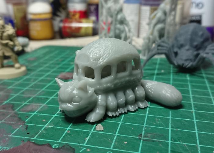 3d Print, Catbus, Gibli, Totoro
