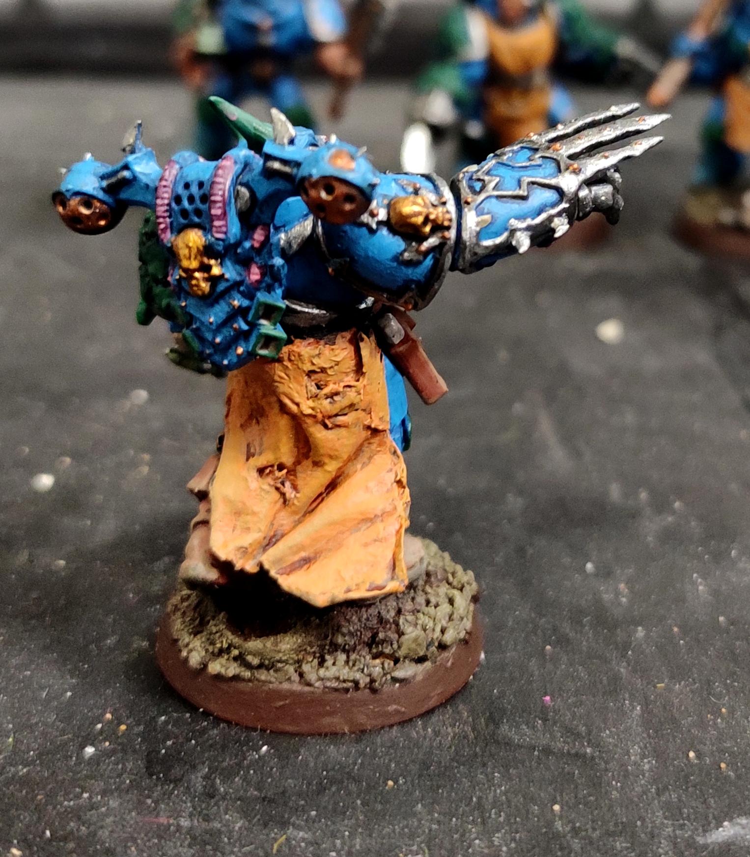Alpha Legion, Chaos, Chaos Space Marines, Chaos Undivided, Conversion, Heresy, Heretic Astartes, Hydra Dominatus, Infantry, Kitbash, Lightning Claw, Scales, Traitor Legions, Warhammer 40,000