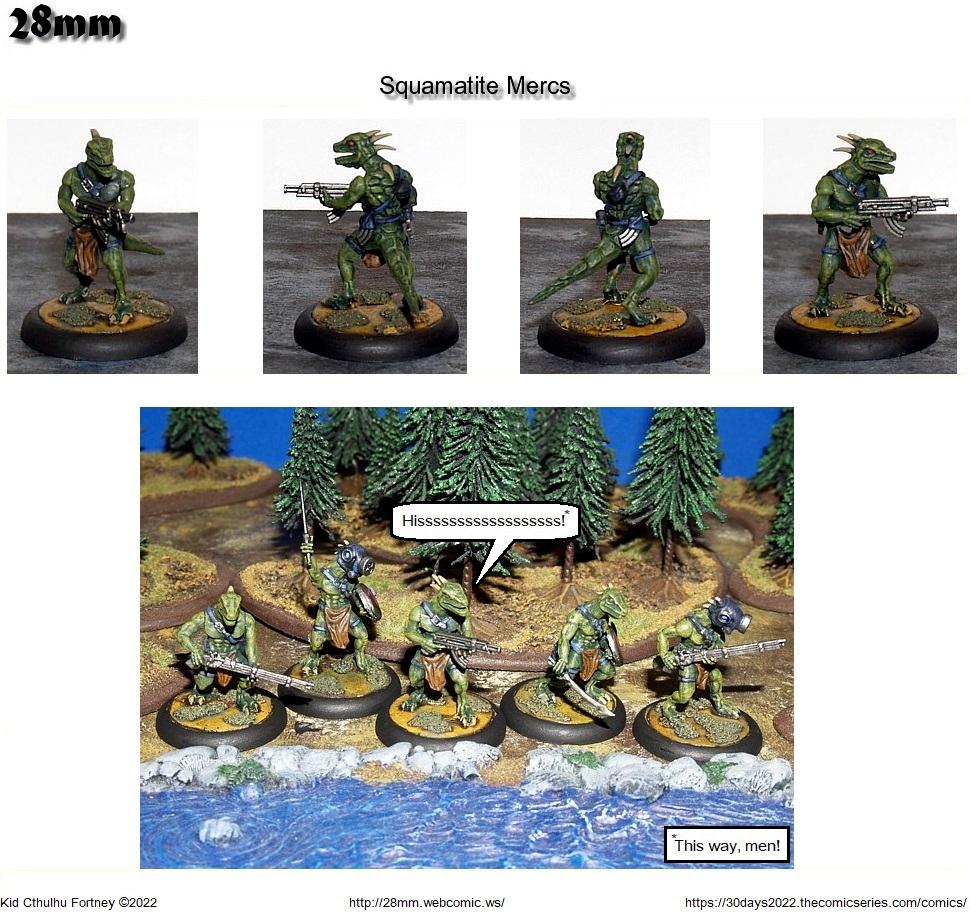 28mm Webcomic, Wargames Atlantic