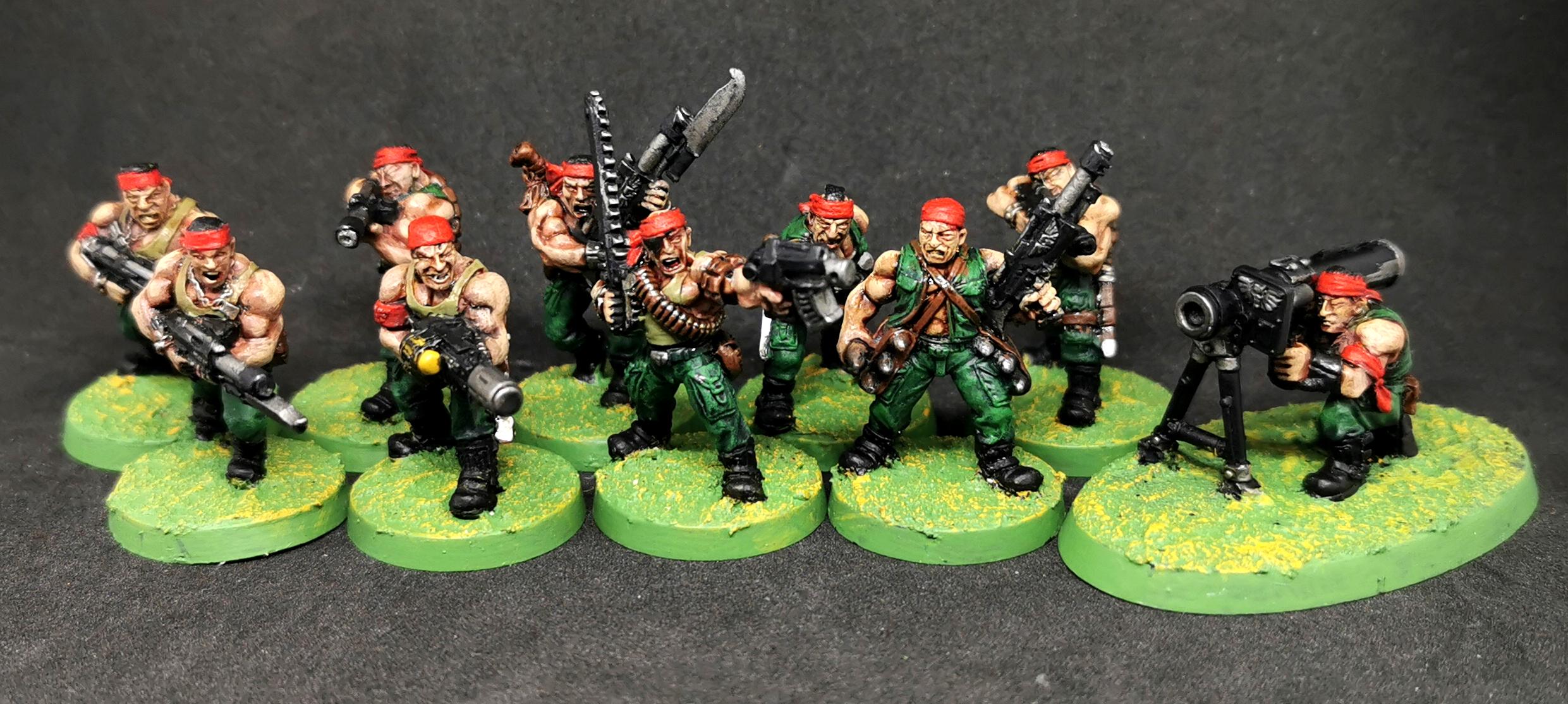 Catachan infantry squad