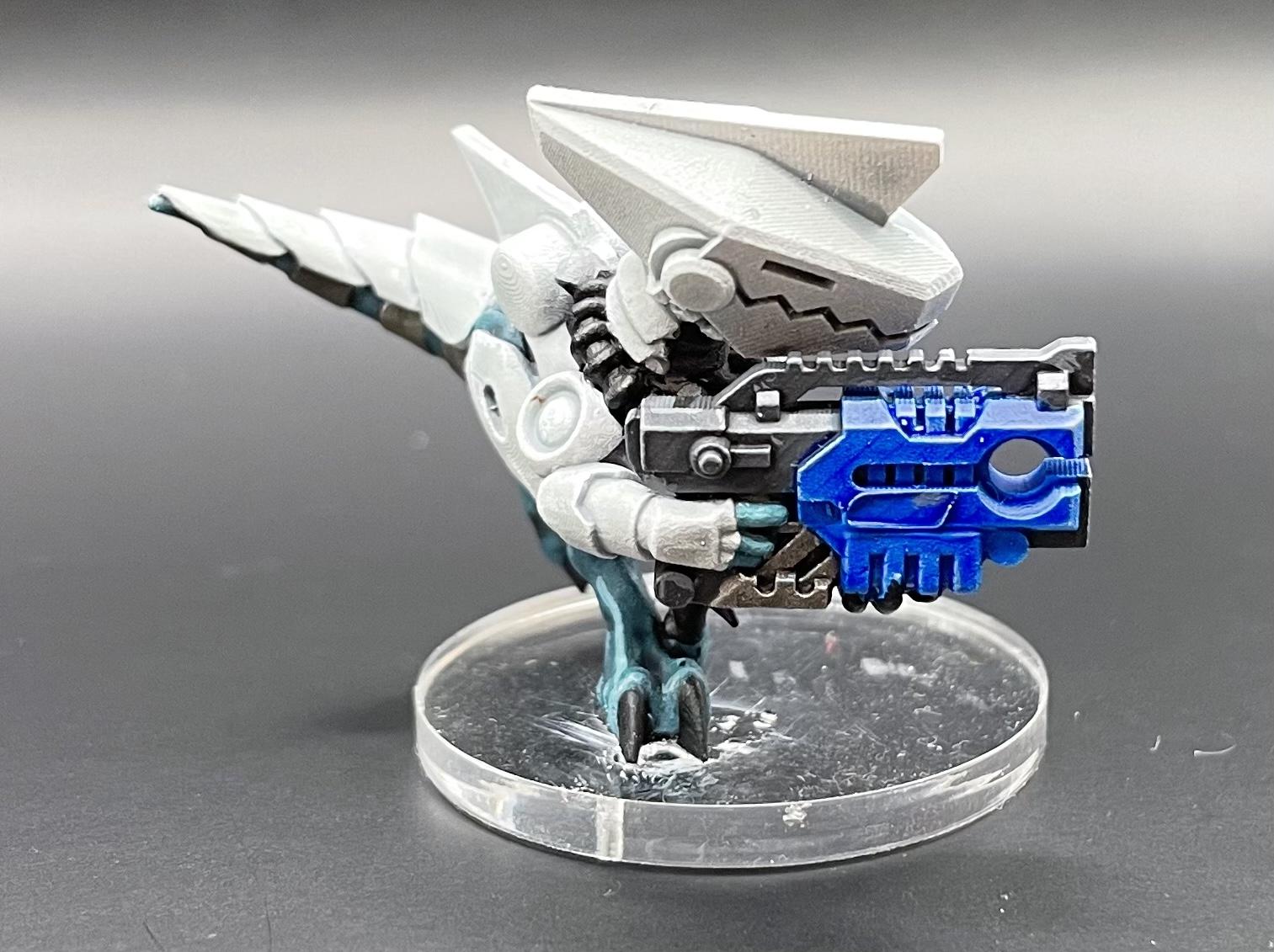 3d Print, Raygun Raptors, Stargrave