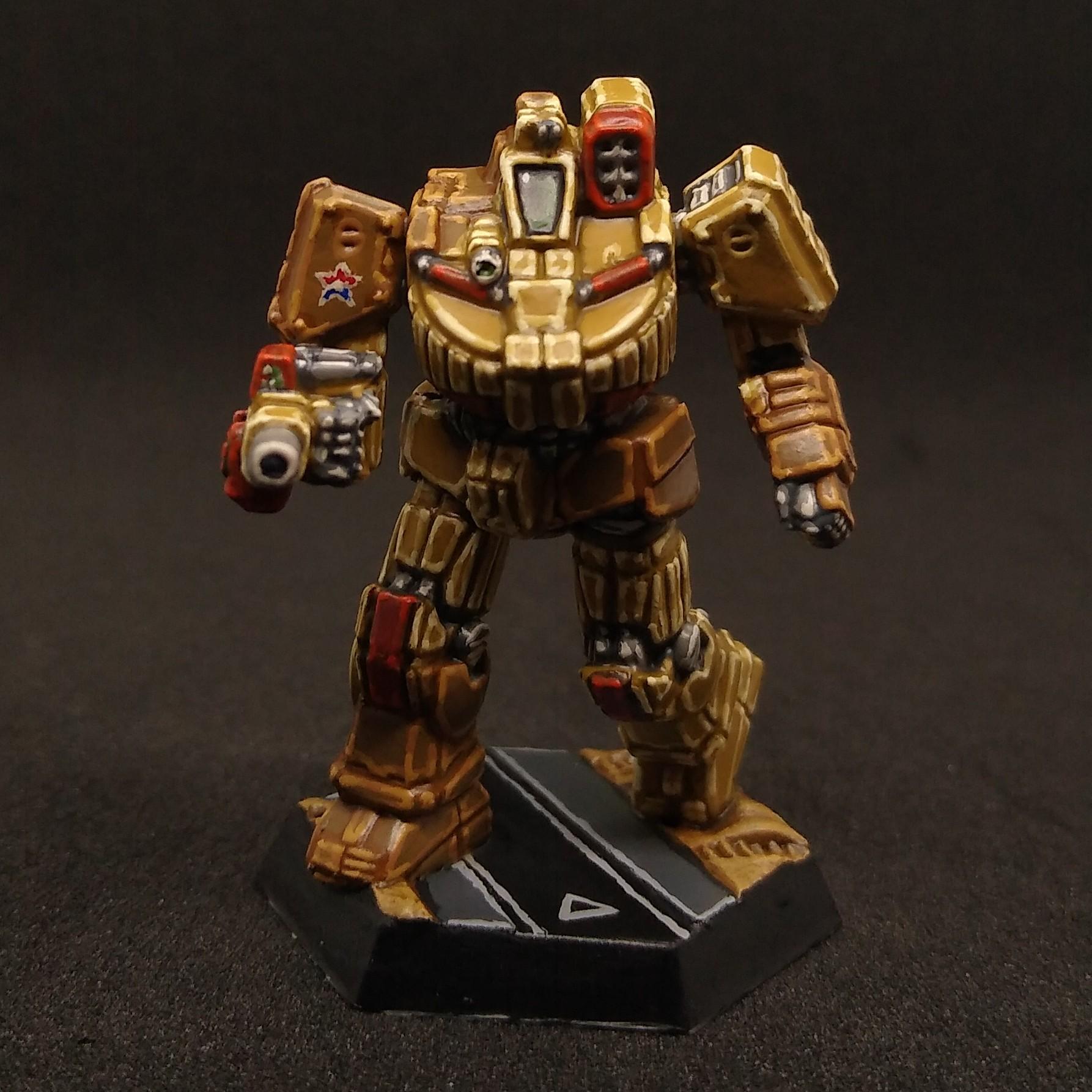 Battletech, Camouflage, Mech, Mechwarrior, Medium, Miniature, Rangers, Waco, Waco Rangers, Wolverine