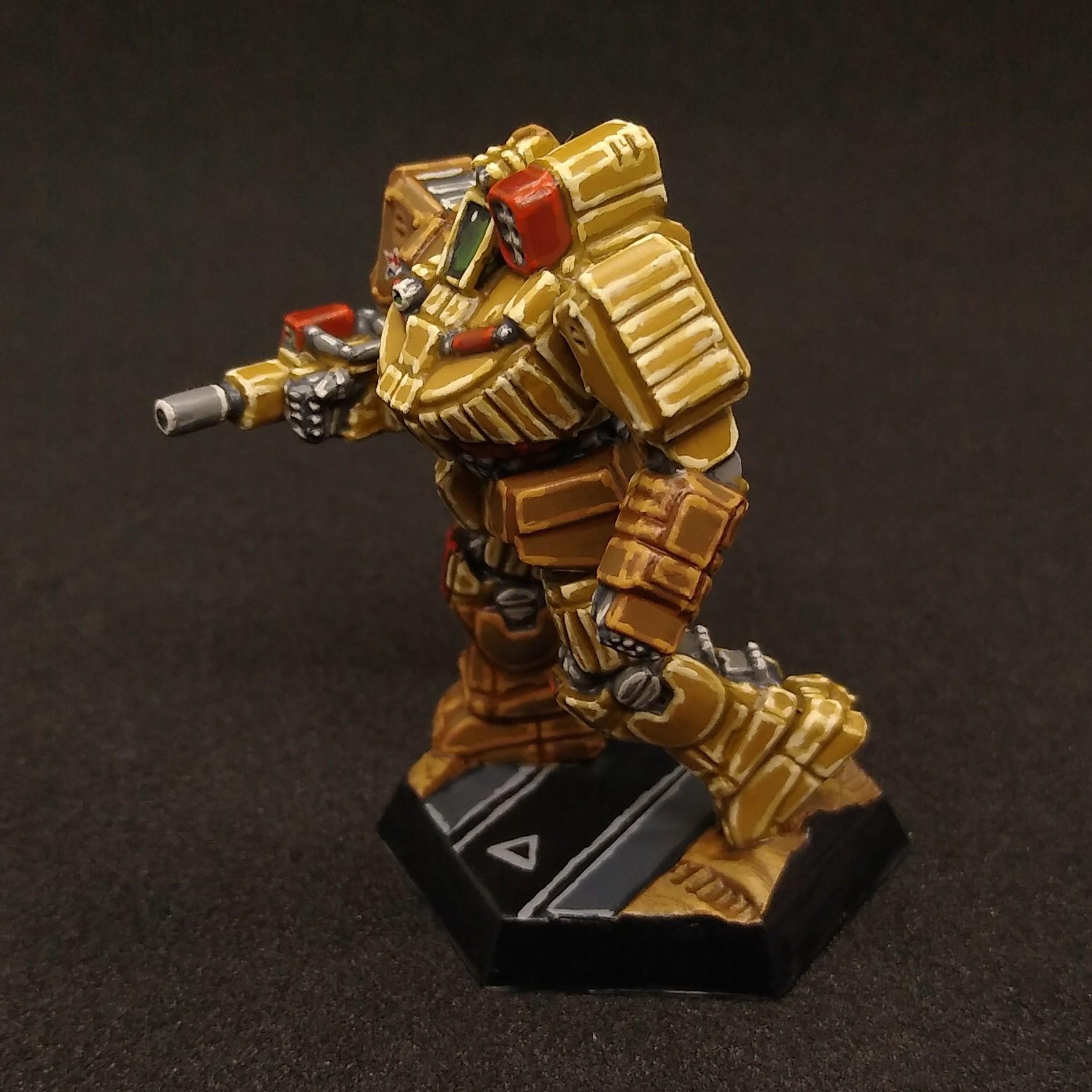 Battletech, Camouflage, Mech, Mechwarrior, Medium, Miniature, Rangers, Waco, Waco Rangers, Wolverine