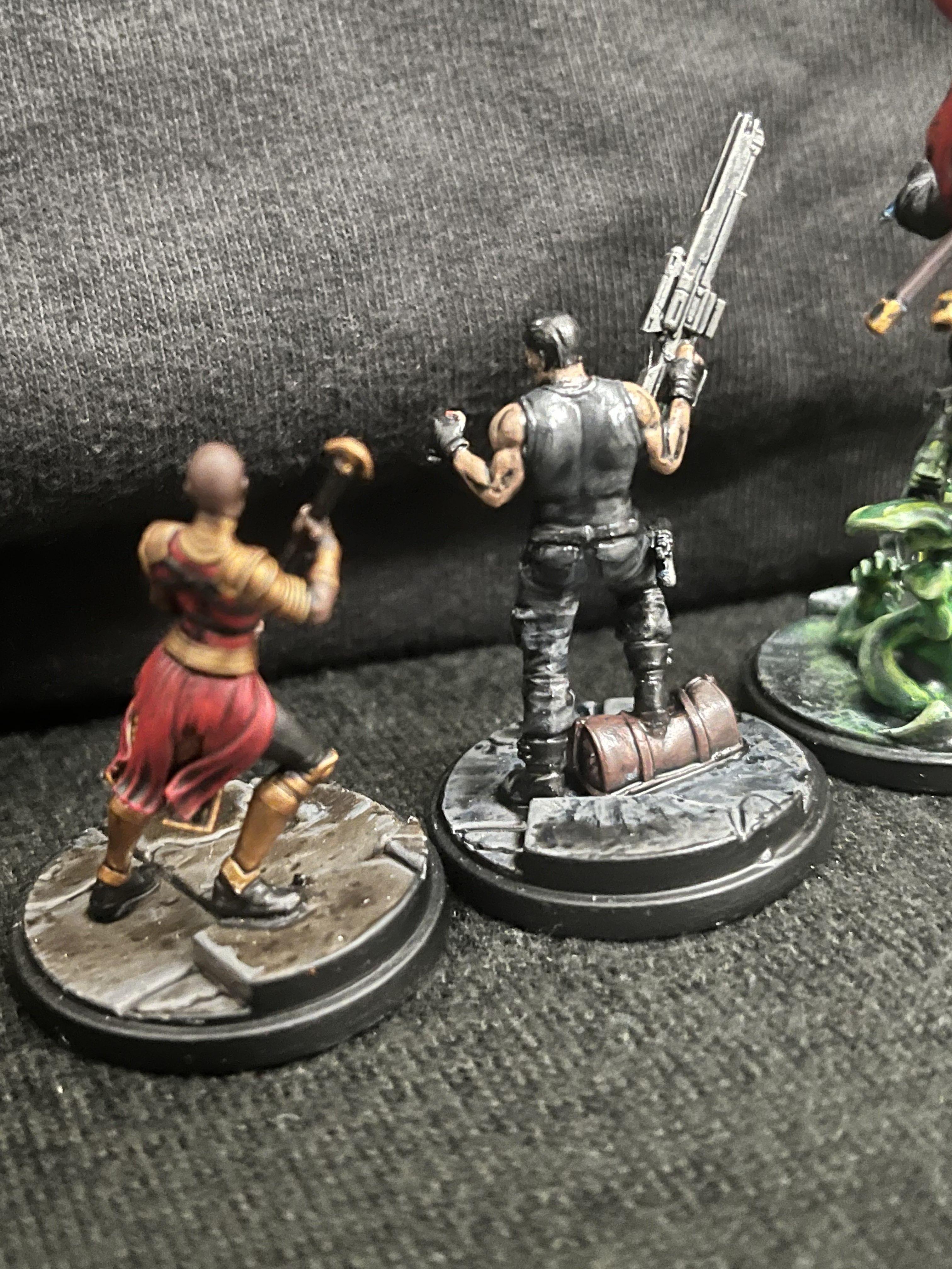 Blade, Kraven, Marvel, Marvel Crisis Protocol, Okoye, Punisher