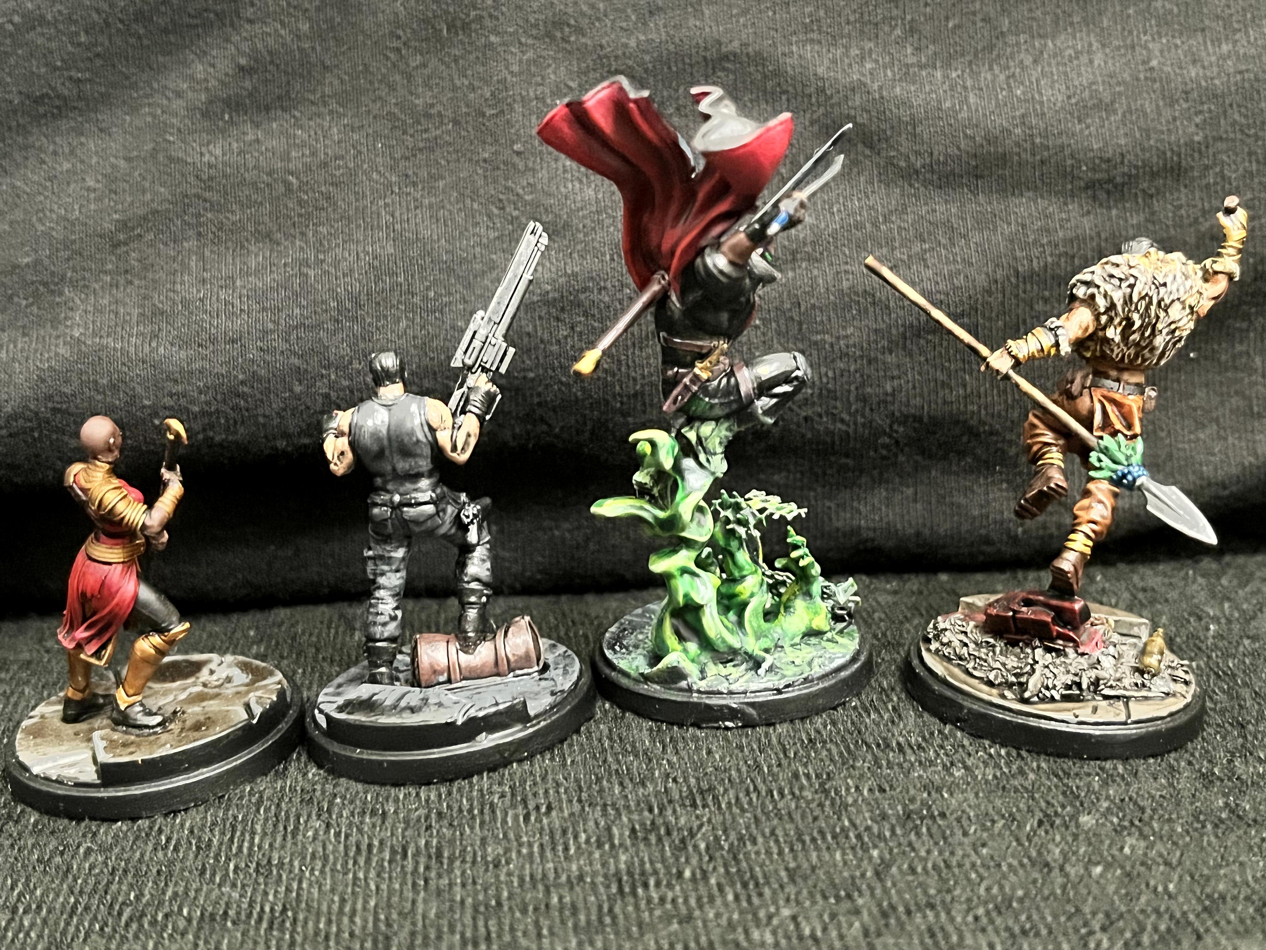 Blade, Kraven, Marvel, Marvel Crisis Protocol, Okoye, Punisher