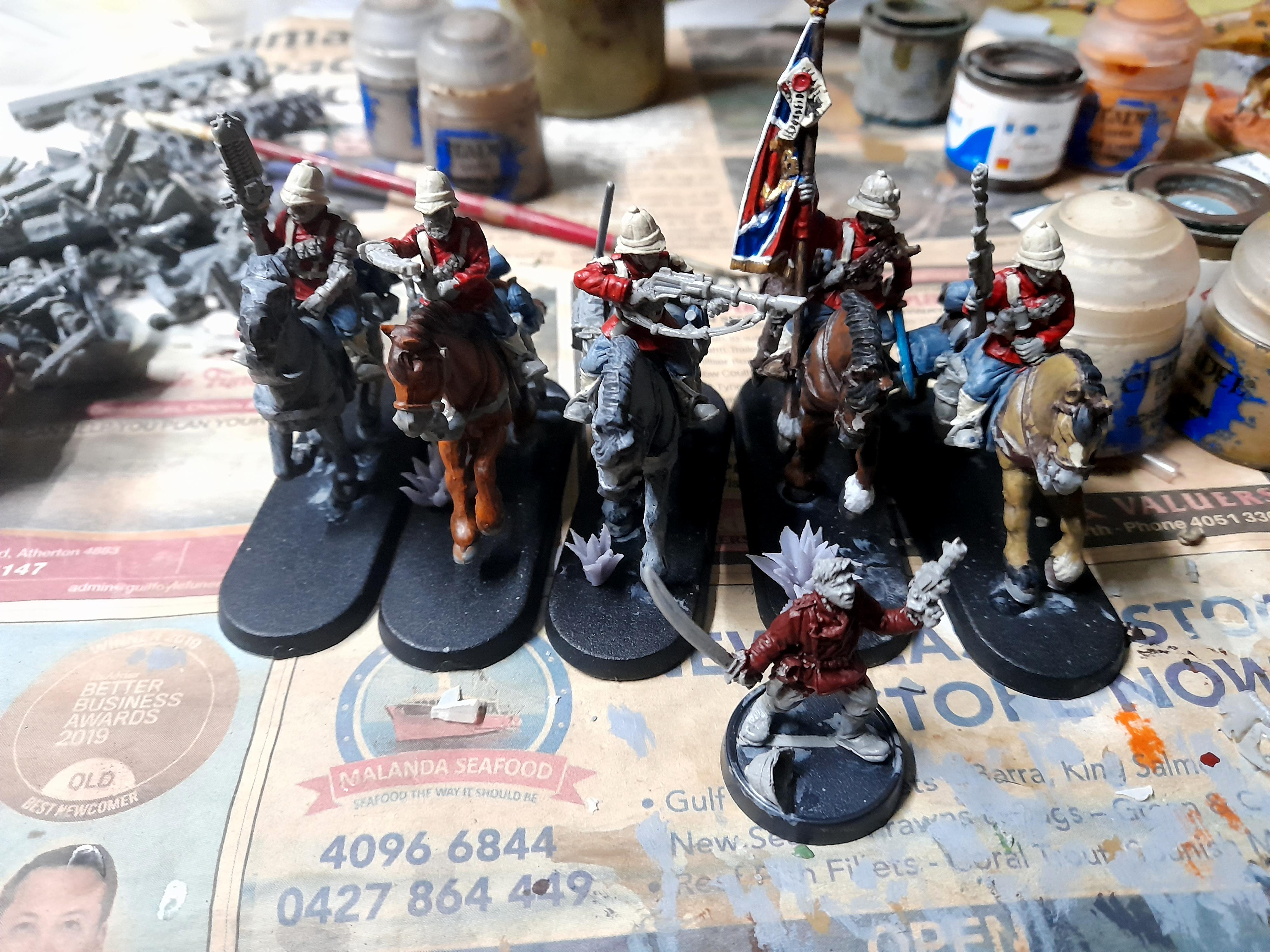 Light Cavalry, Pretorians, Rough Riders, Victoria Miniatures