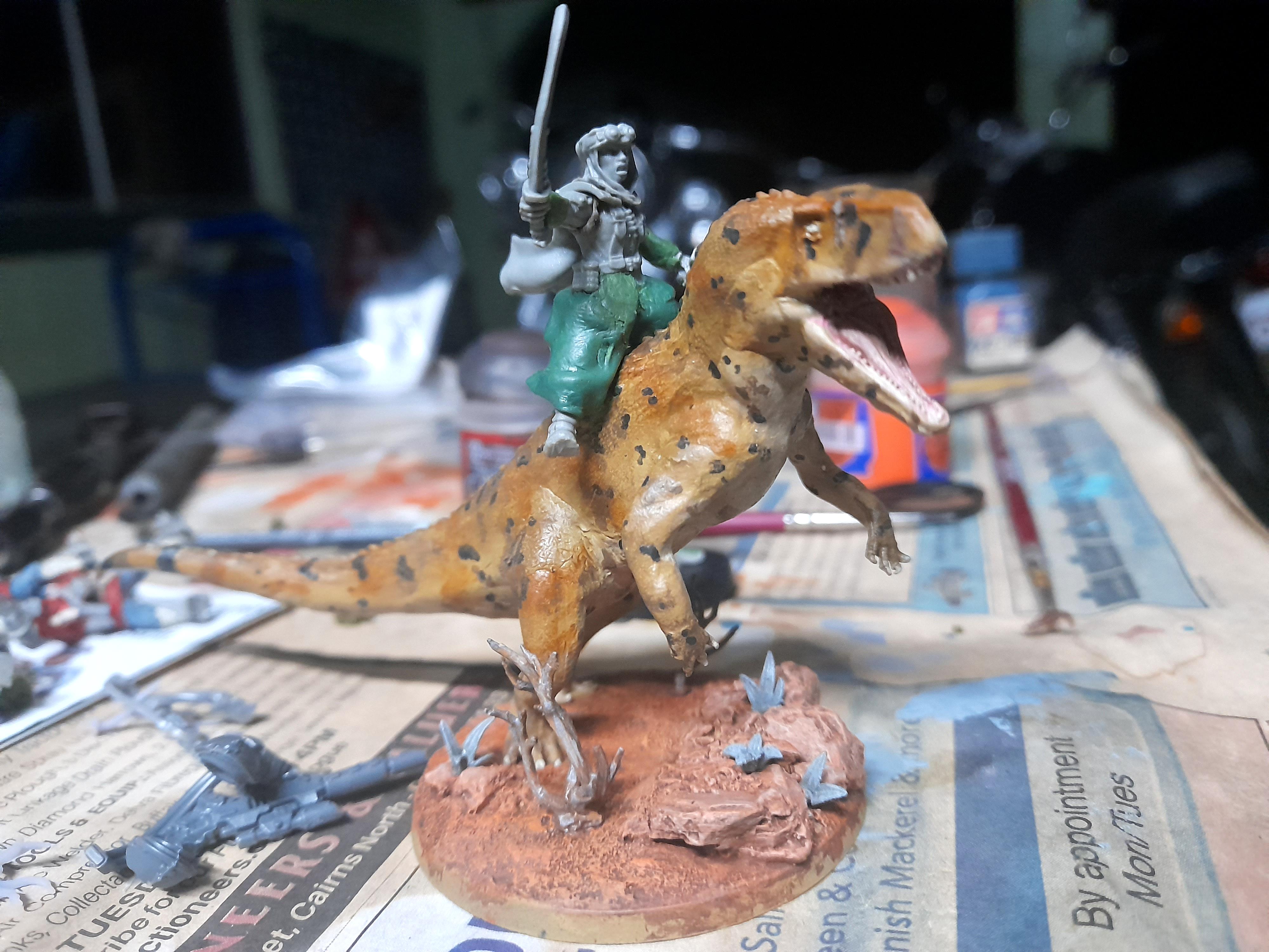 Deathrider Commander, Khursan Miniatures, Victotia Miniatures