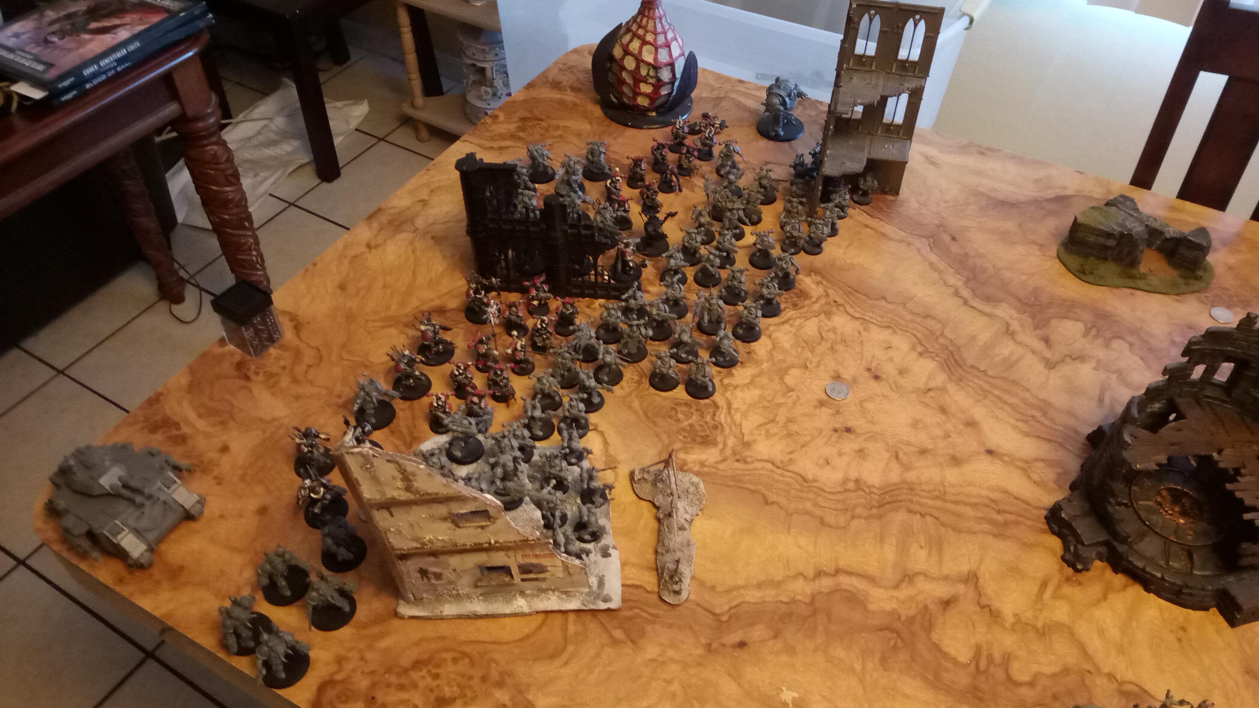 Chaos Space Marines, Deployment