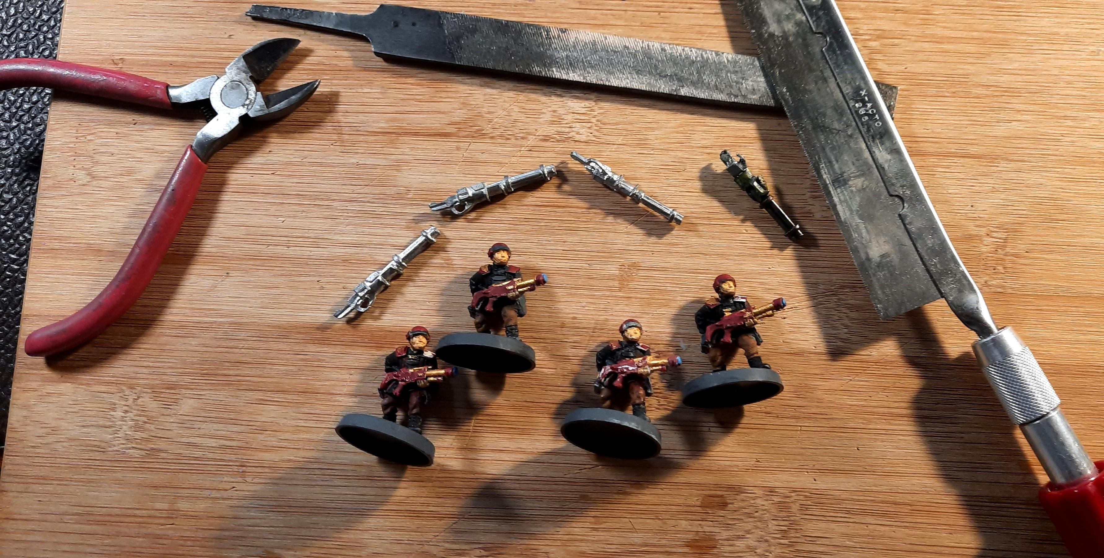 2nd Edition, Army, Cadians, Imperial Guard, Metal, Scions, Storm Troopers