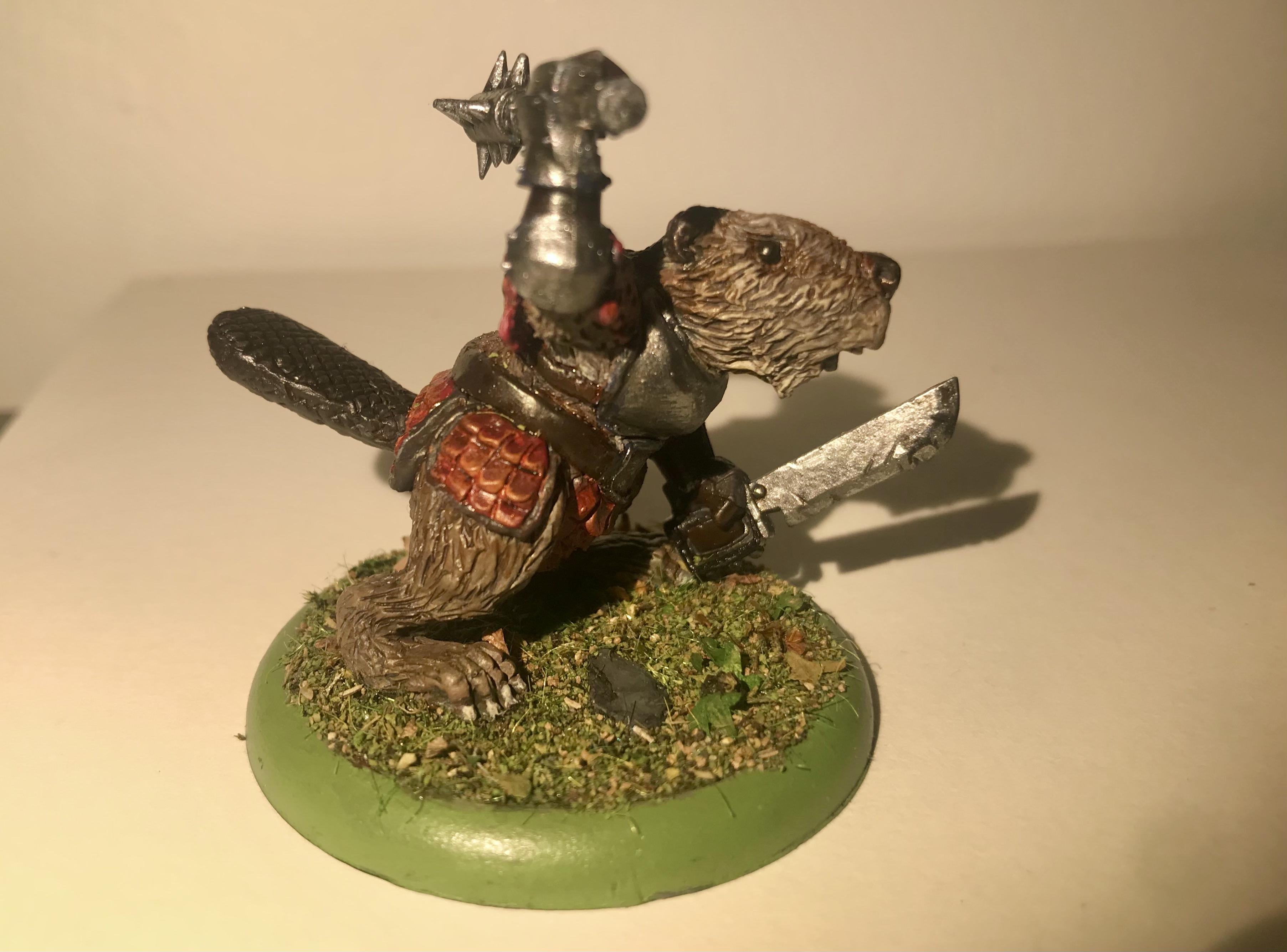 Anthropomorphic Animals, Greenstuff, Sculpting