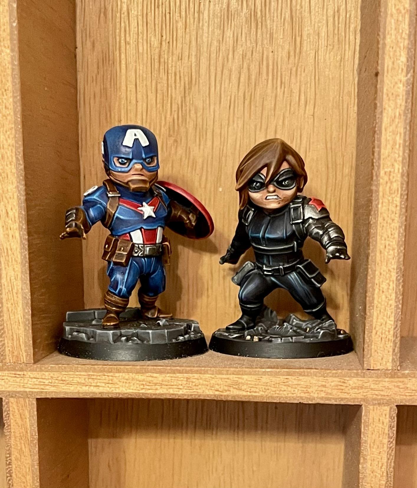 Captain America and Winter Soldier