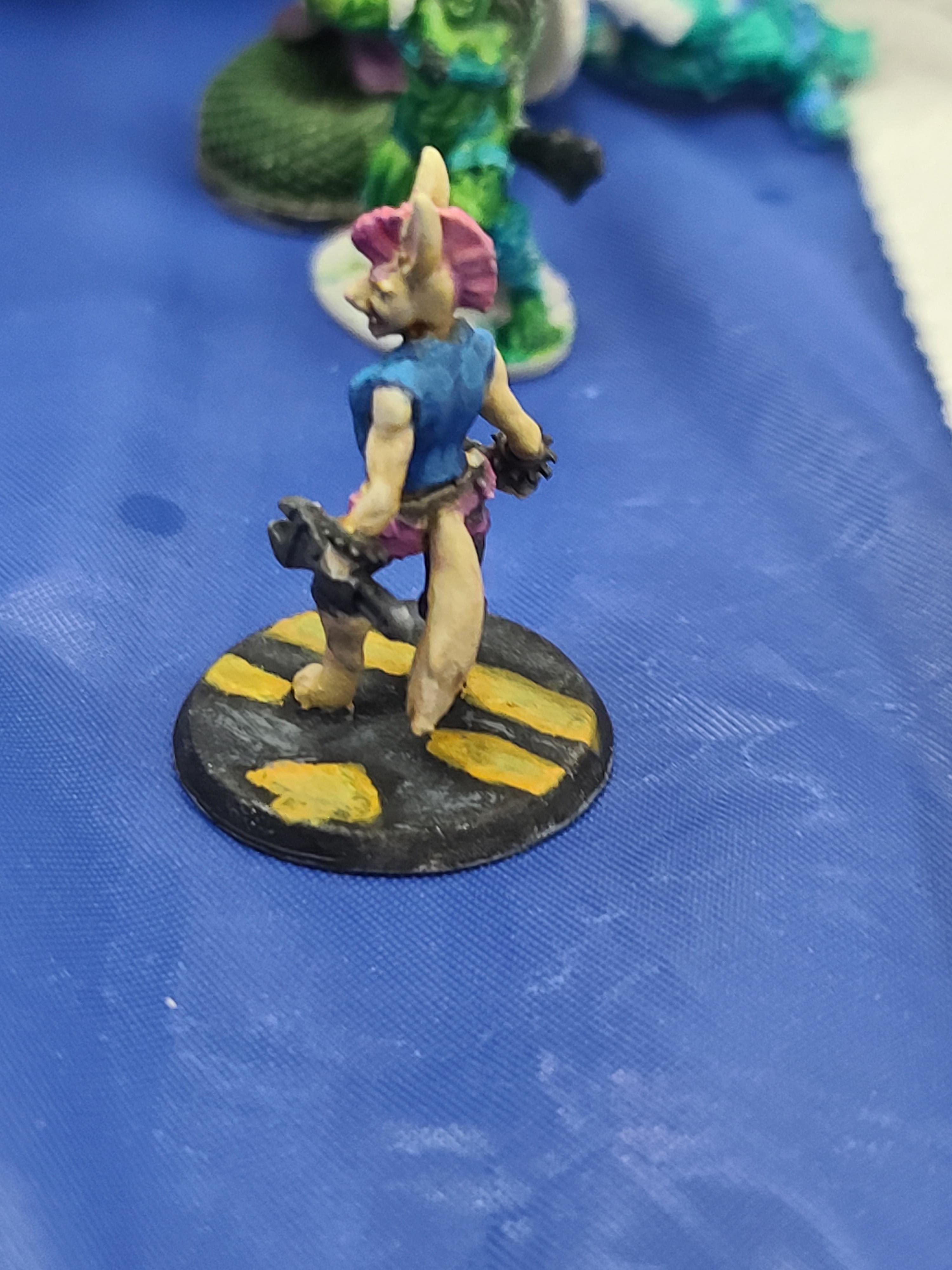 3d Printed, Fennec, Fox, Furry, Heroforge, Mechanic
