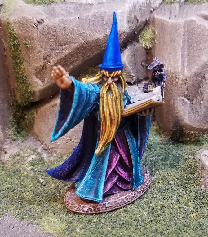 Darius the Blue wizard