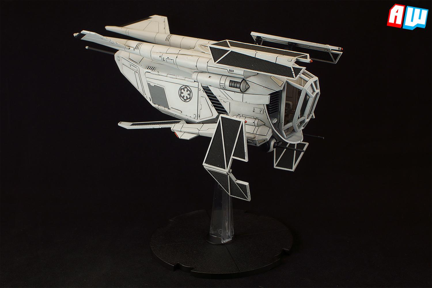 Imperial, Lander, Shuttle, Star Wars, Tie