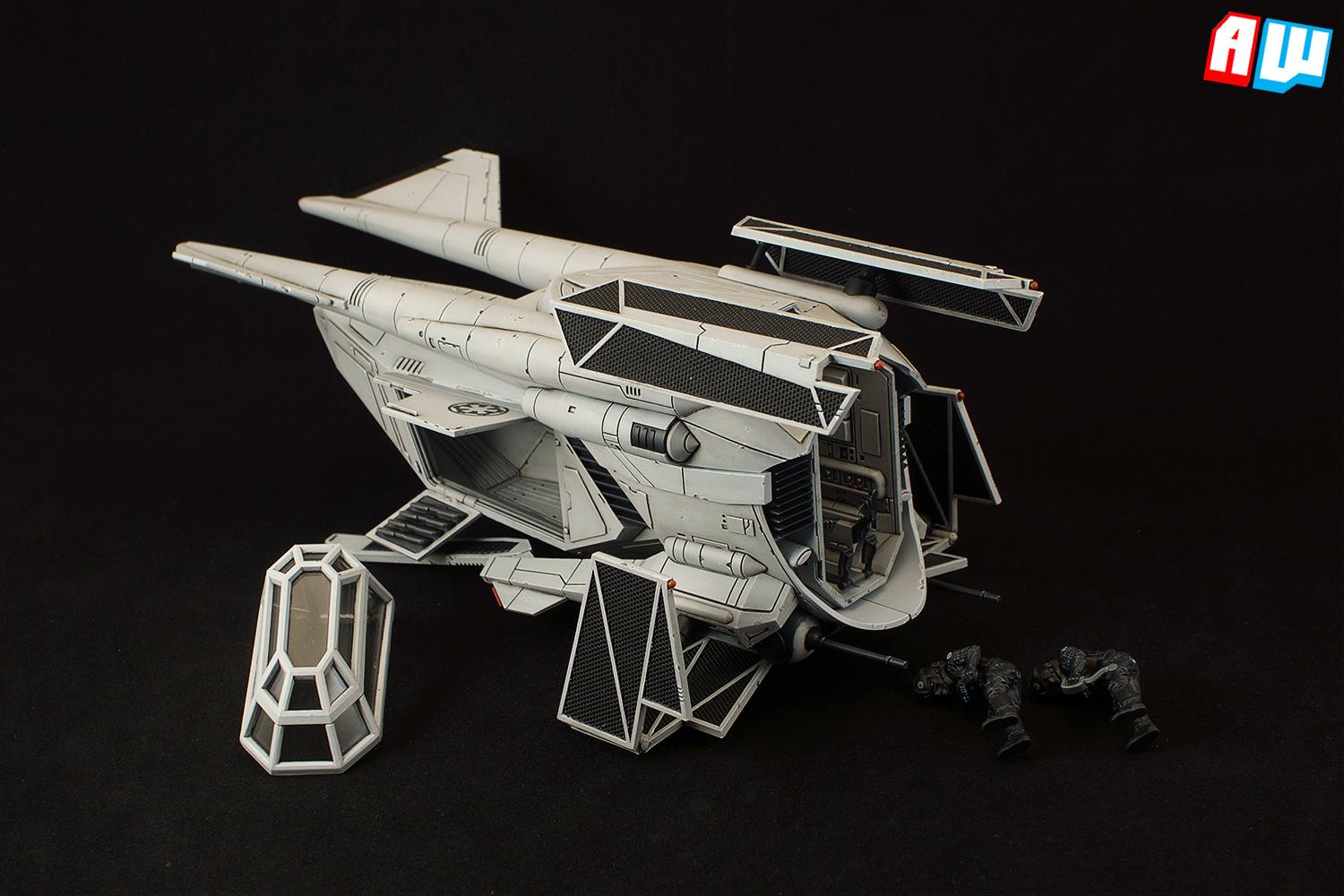 Lander, Shuttle, Star Wars, Tie