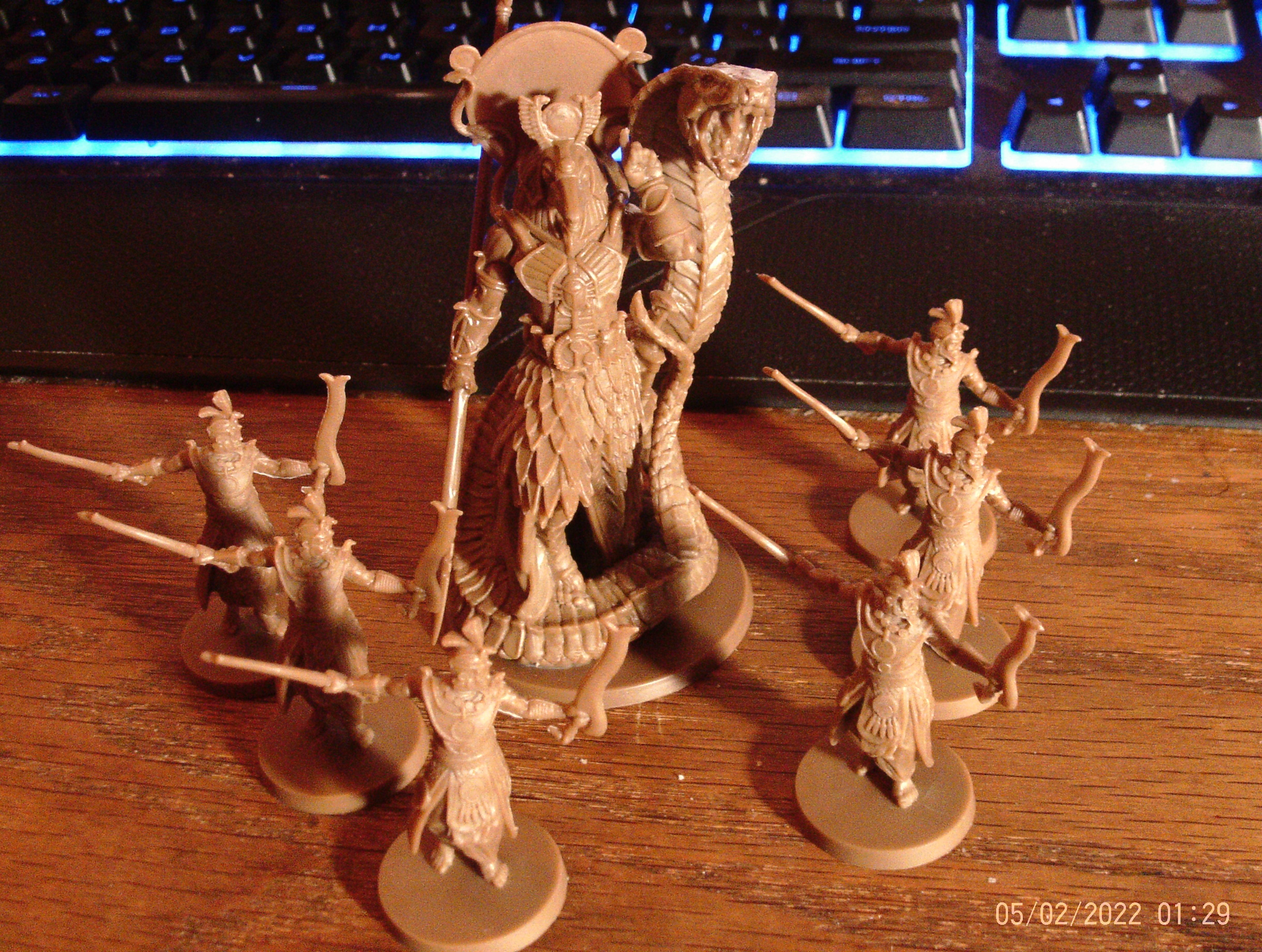 Set and Warriors unpainted