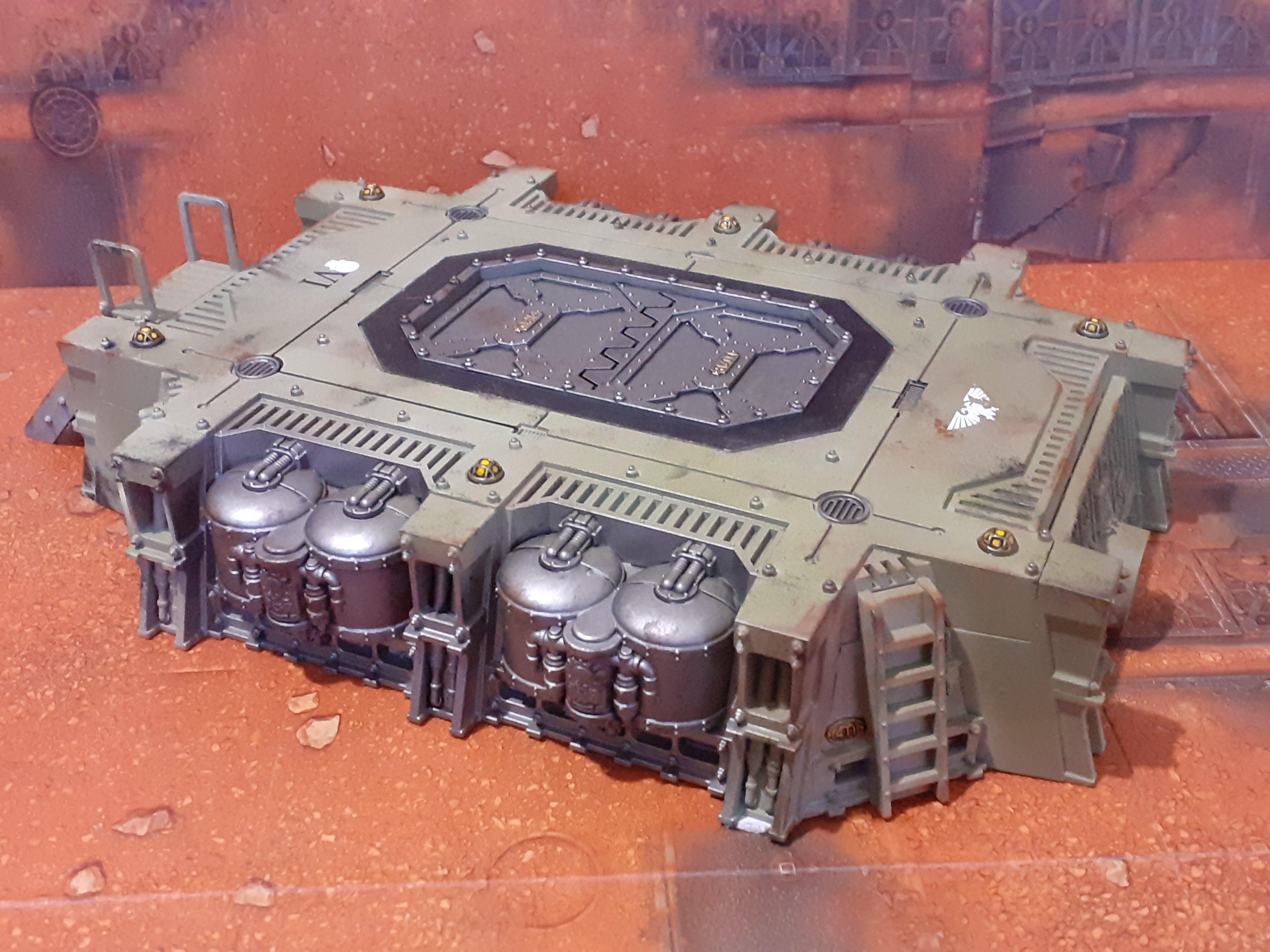 Battlezone Fronteris, Landing Pad, Terrain