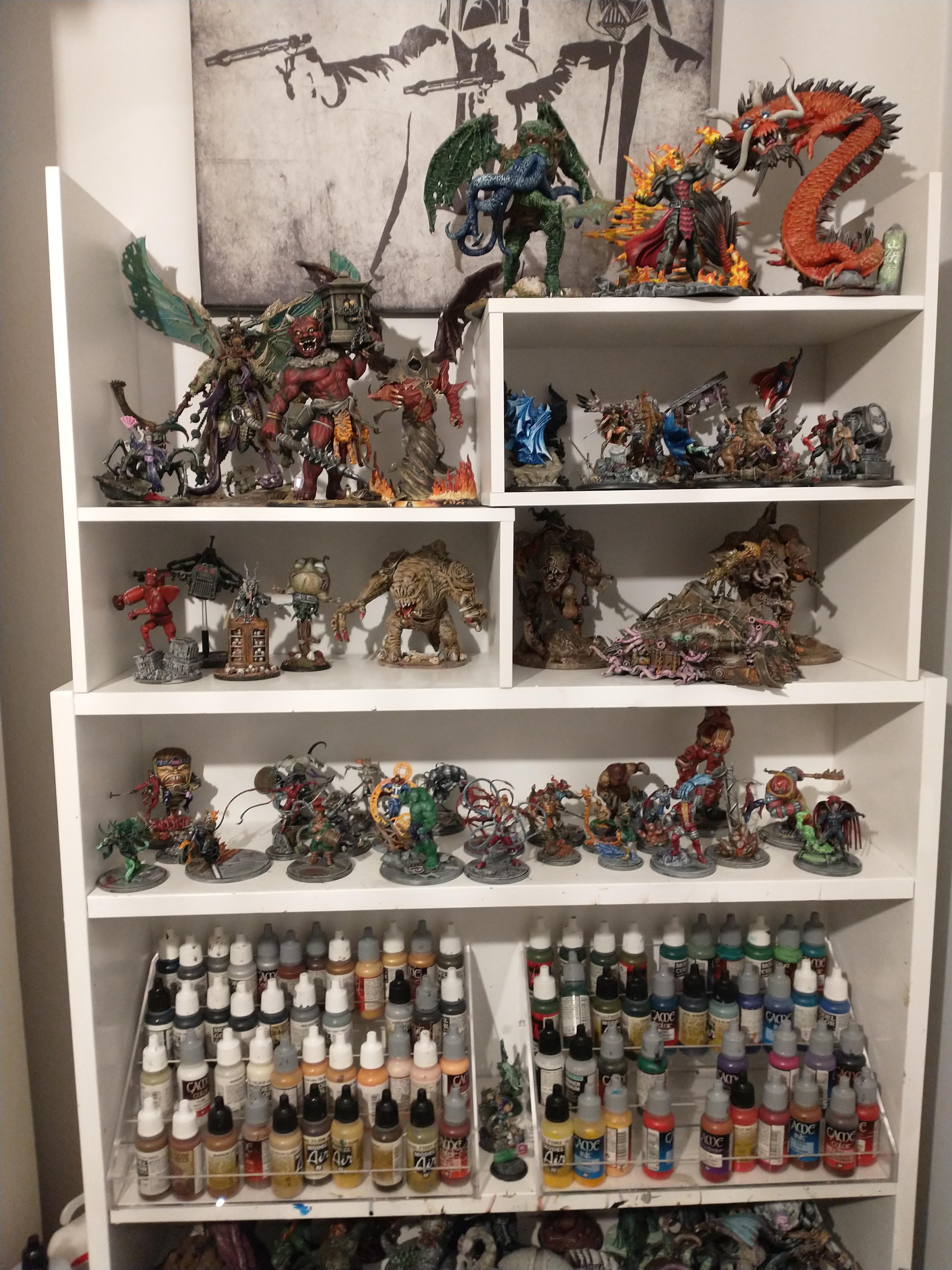 Display shelving update