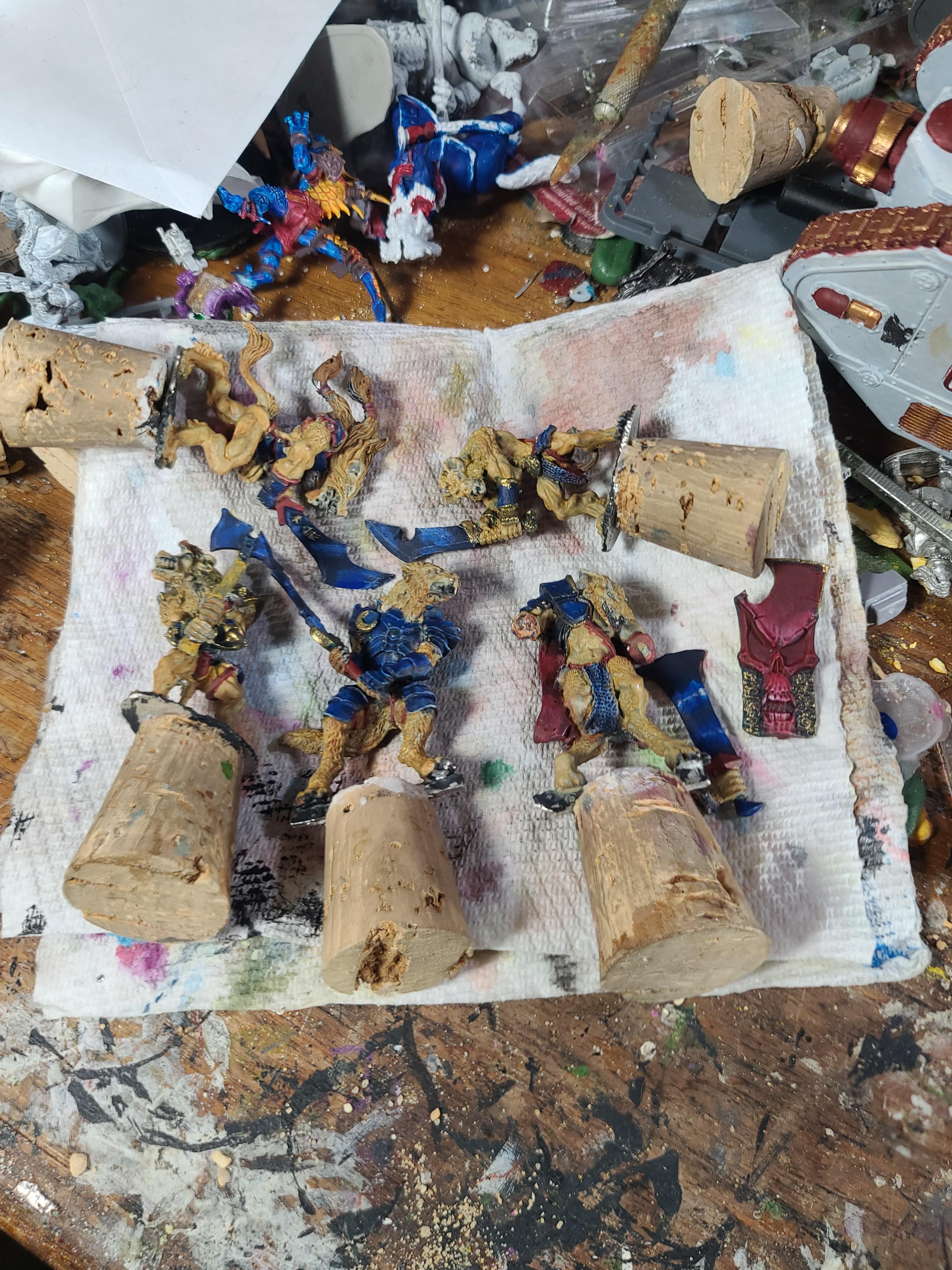Canid, Gnoll, Lycan, Metal, Reaper Miniatures, Were