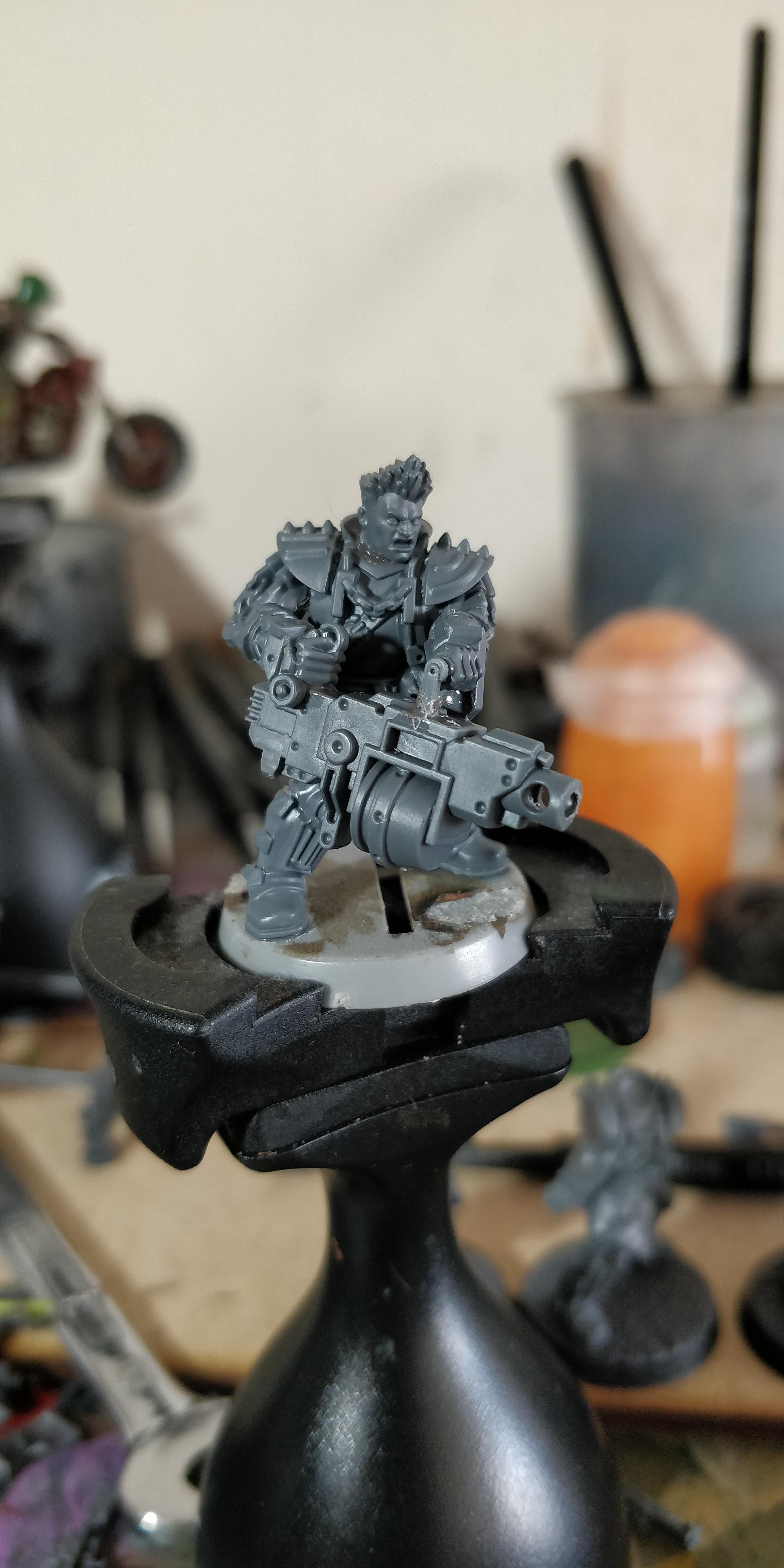 Ganger, Heavy Bolter, N17, Necromunda, Orlock