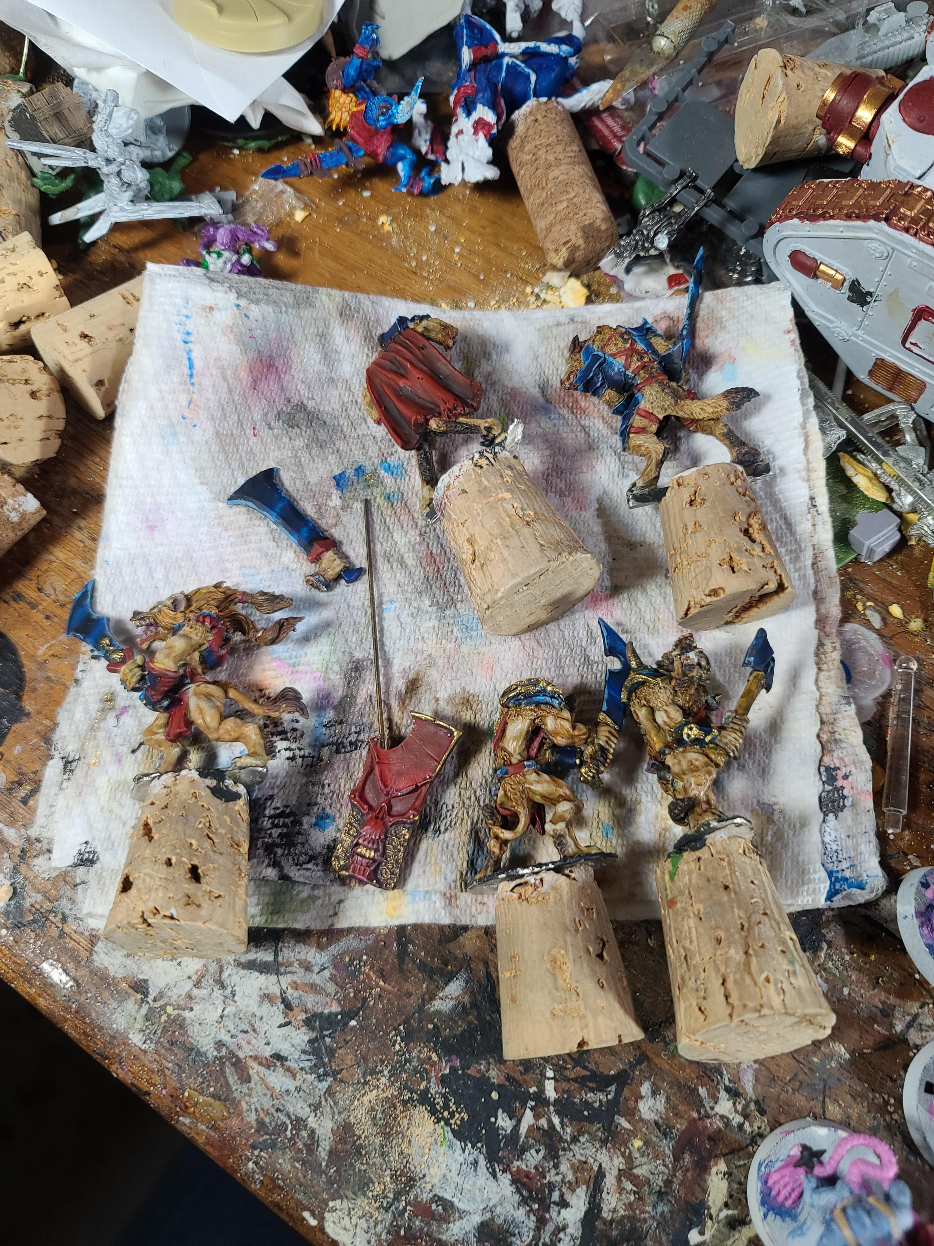 Canid, Gnoll, Lycan, Metal, Reaper Miniatures, Were