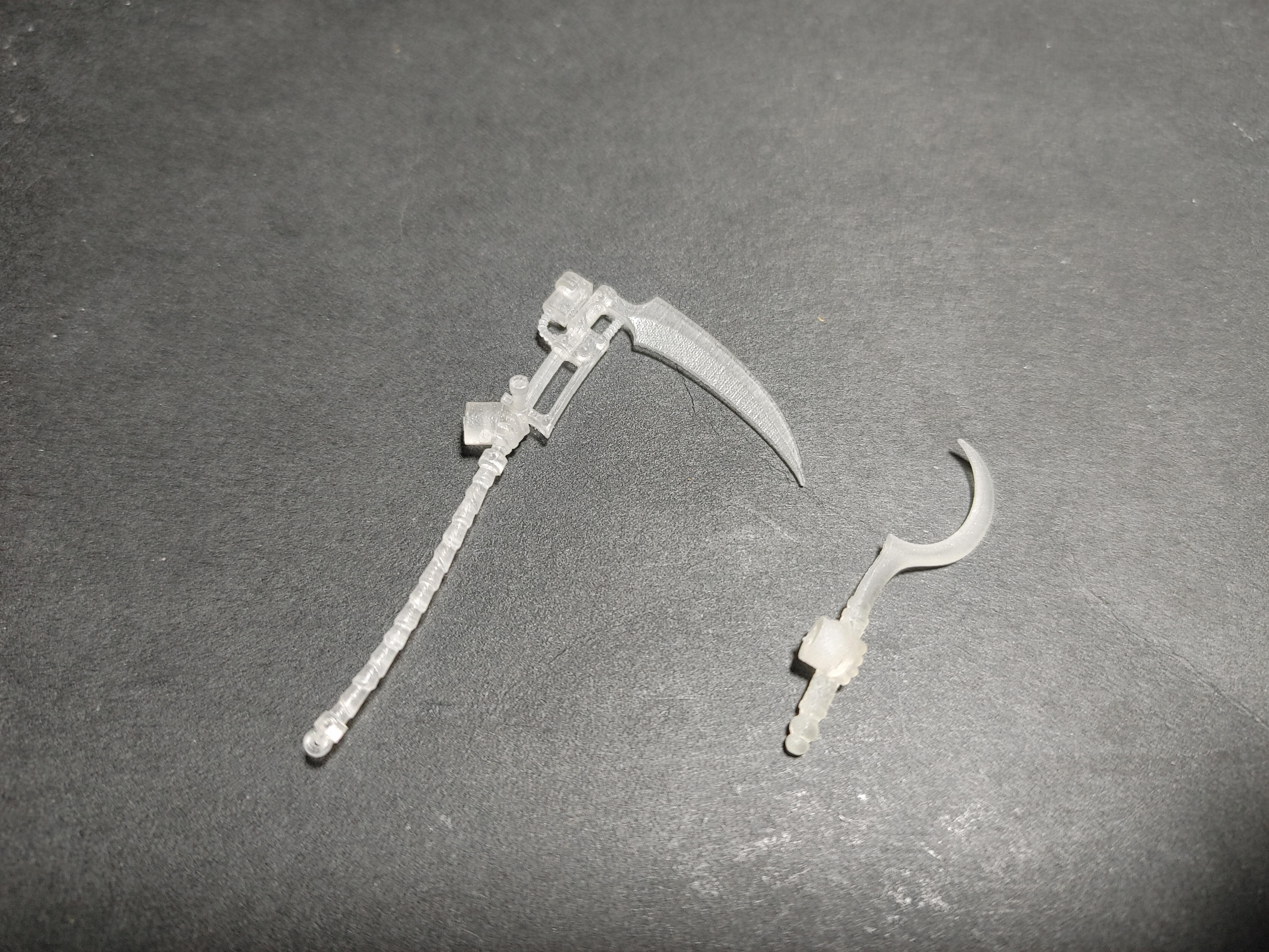 Scythe and Arakha weapons also from Pop. I like the Arakha because it looks like a sickle