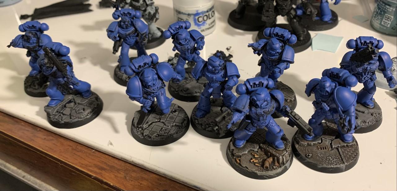 2nd Company, Ultramarines, Work In Progress